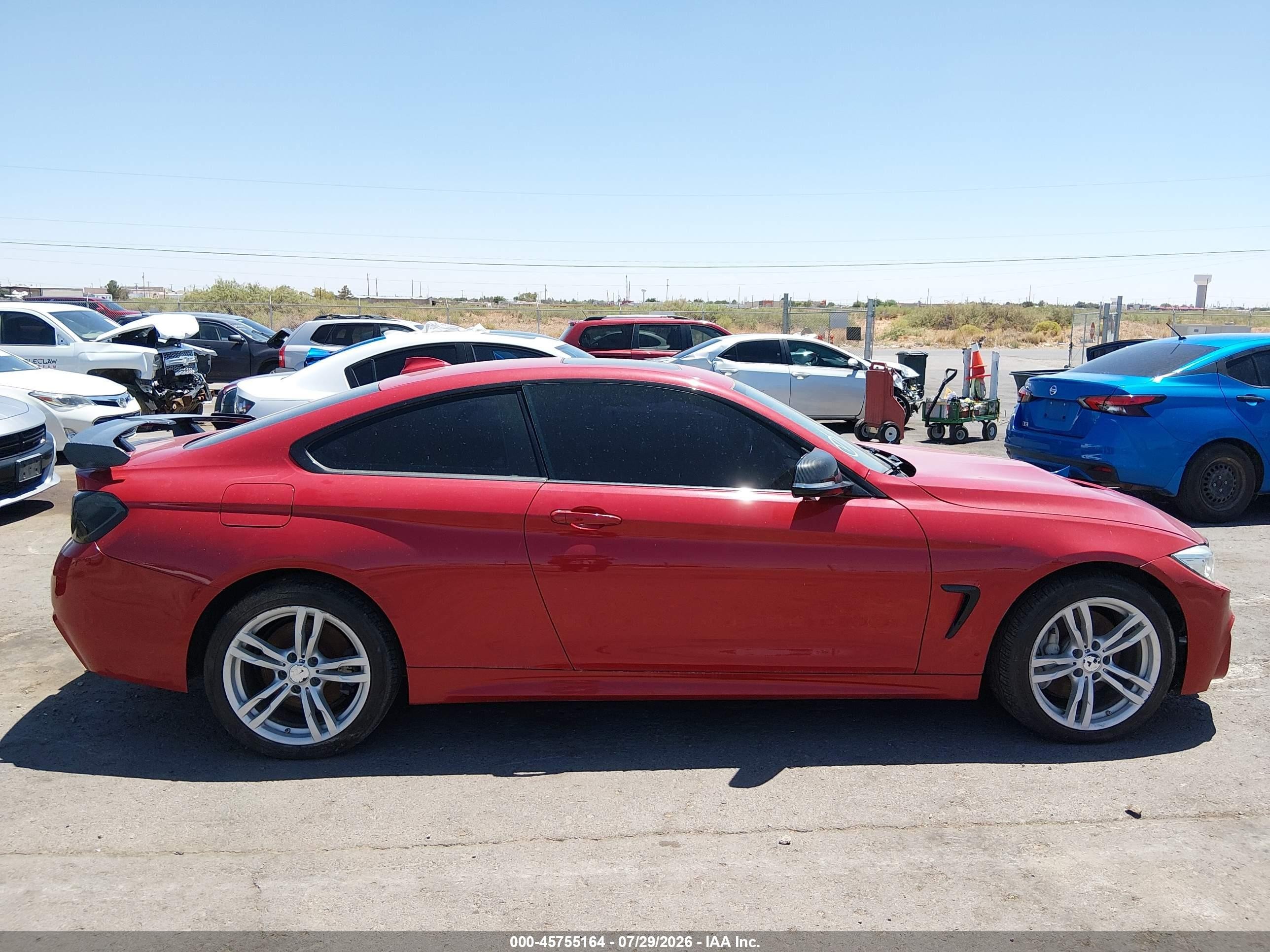 2014 Bmw 435i Xdrive Brown vin: WBA3R5C58EK187939