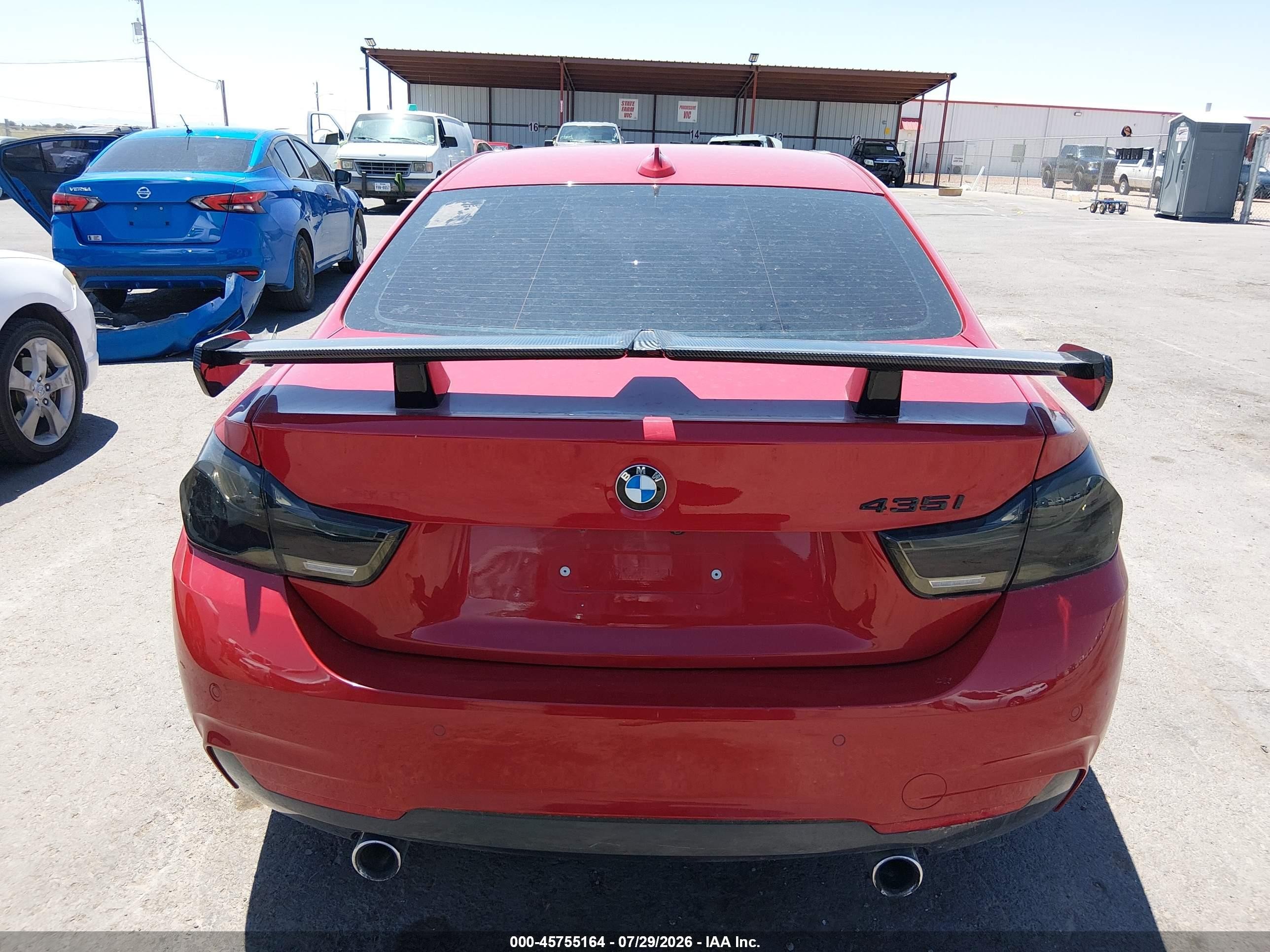2014 Bmw 435i Xdrive Brown vin: WBA3R5C58EK187939