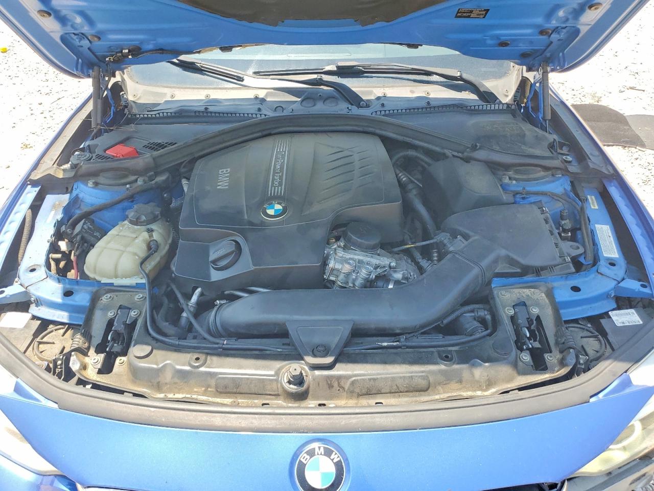 2014 Bmw 435 Xi Синий vin: WBA3R5C59EK187335
