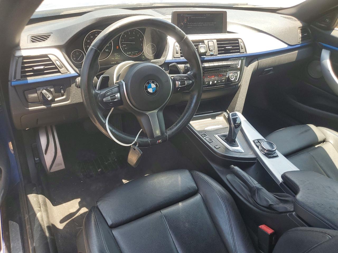 2014 Bmw 435 Xi Синий vin: WBA3R5C59EK187335