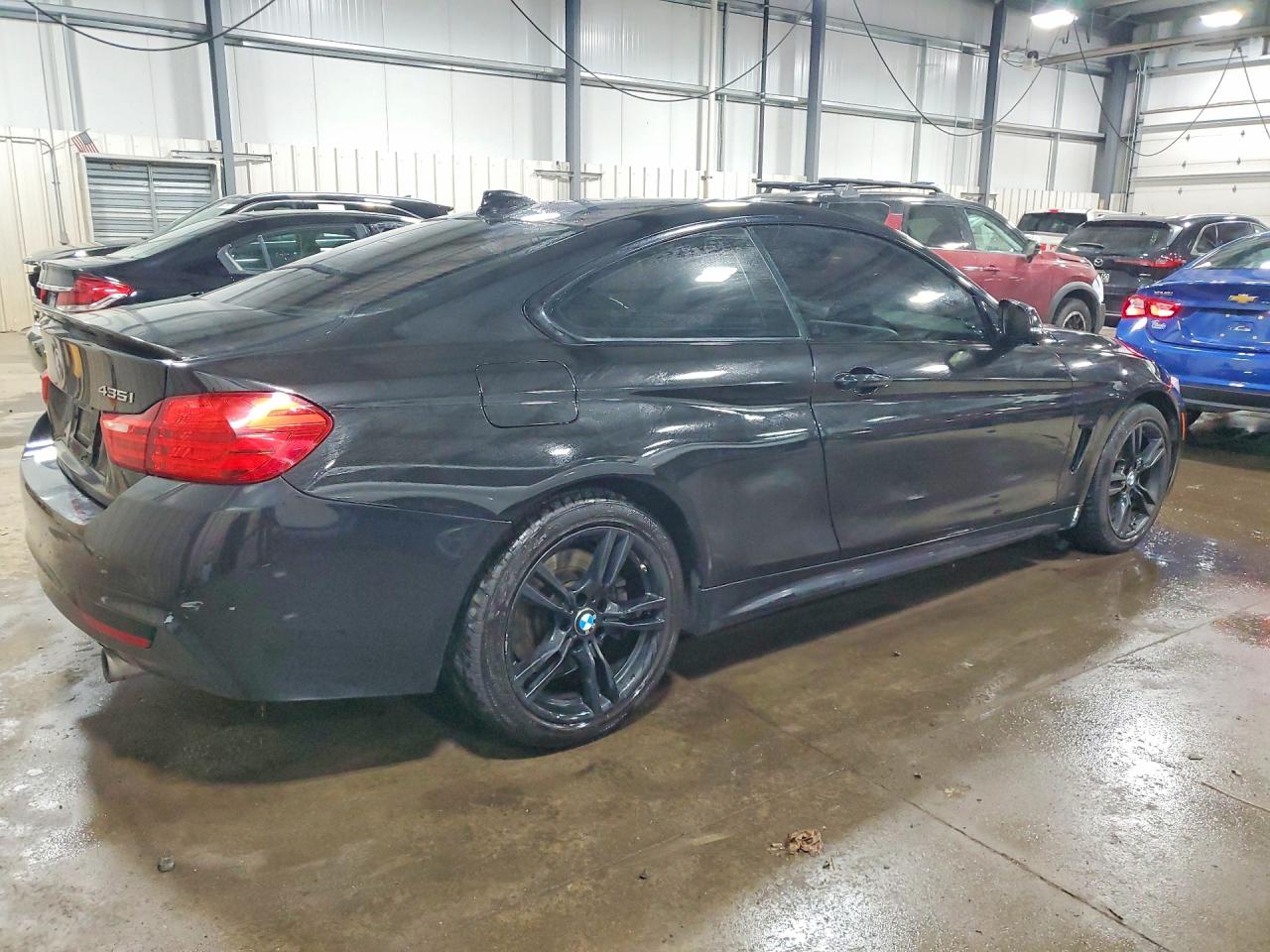 2015 Bmw 435 Xi Black vin: WBA3R5C59FK189331