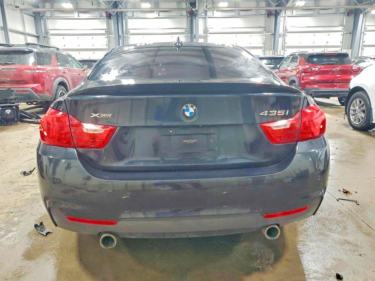 2015 Bmw 435 Xi Black vin: WBA3R5C59FK189331