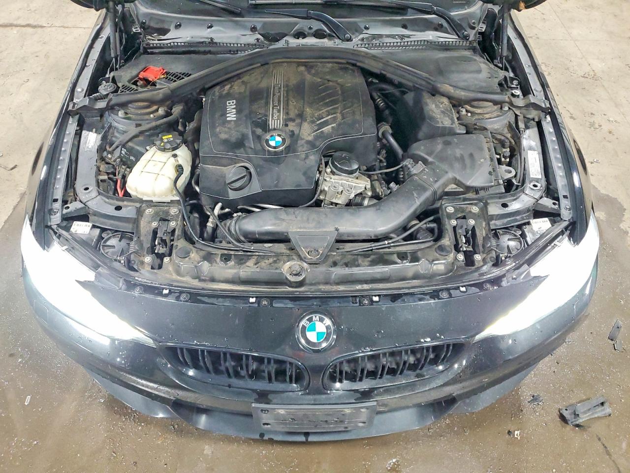2015 Bmw 435 Xi Black vin: WBA3R5C59FK189331