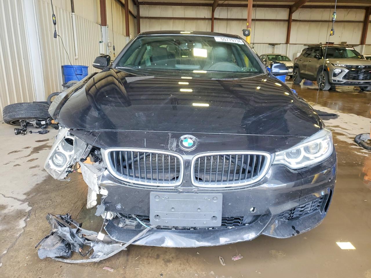 2015 Bmw 435 Xi Black vin: WBA3R5C5XFF785475