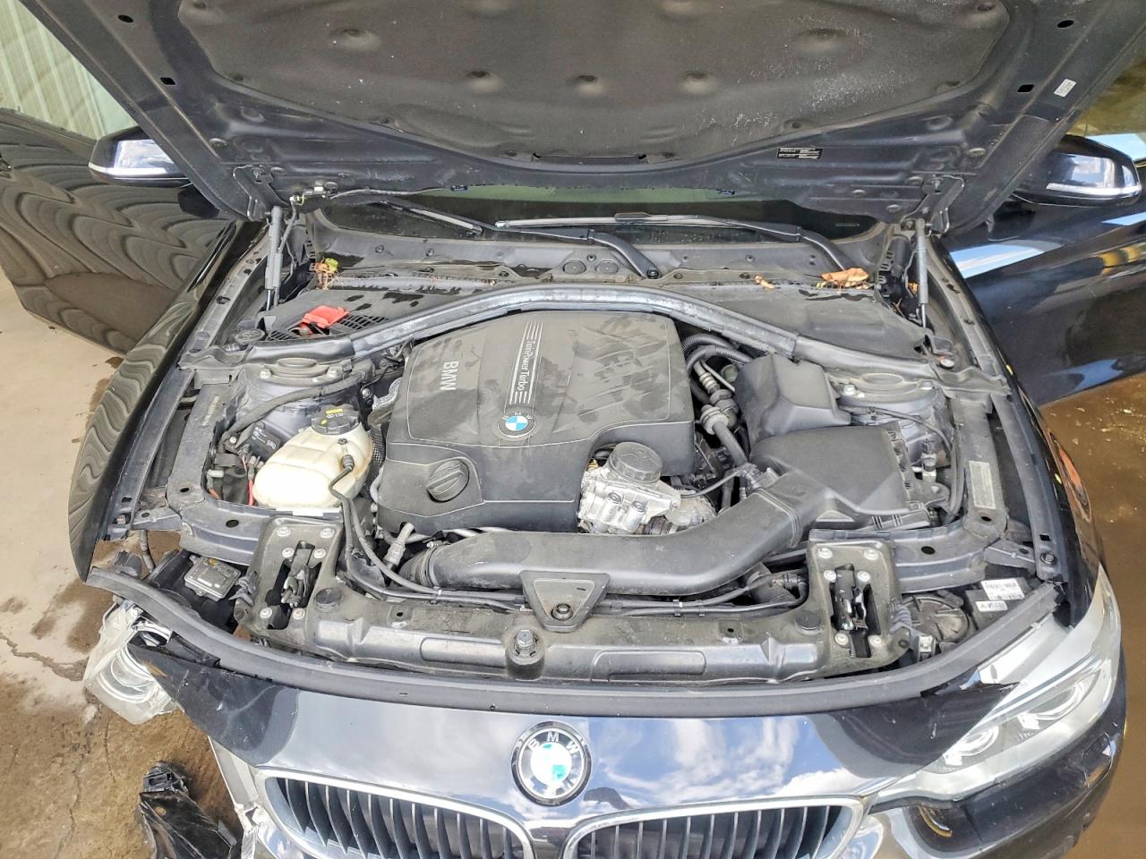 2015 Bmw 435 Xi Black vin: WBA3R5C5XFF785475