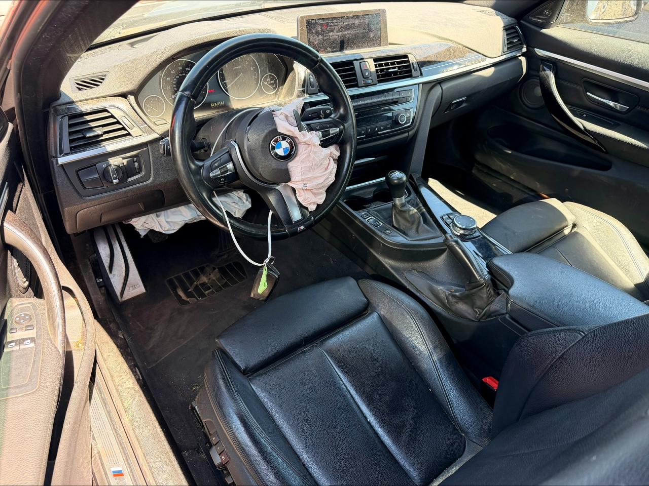 2015 Bmw 435 Xi Black vin: WBA3R5C5XFF785475