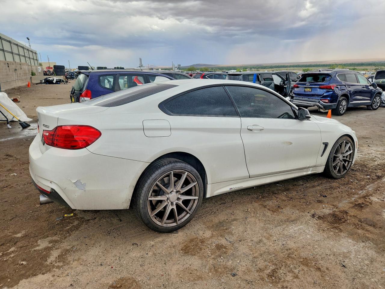 2015 Bmw 435 Xi White vin: WBA3R5C5XFK371913