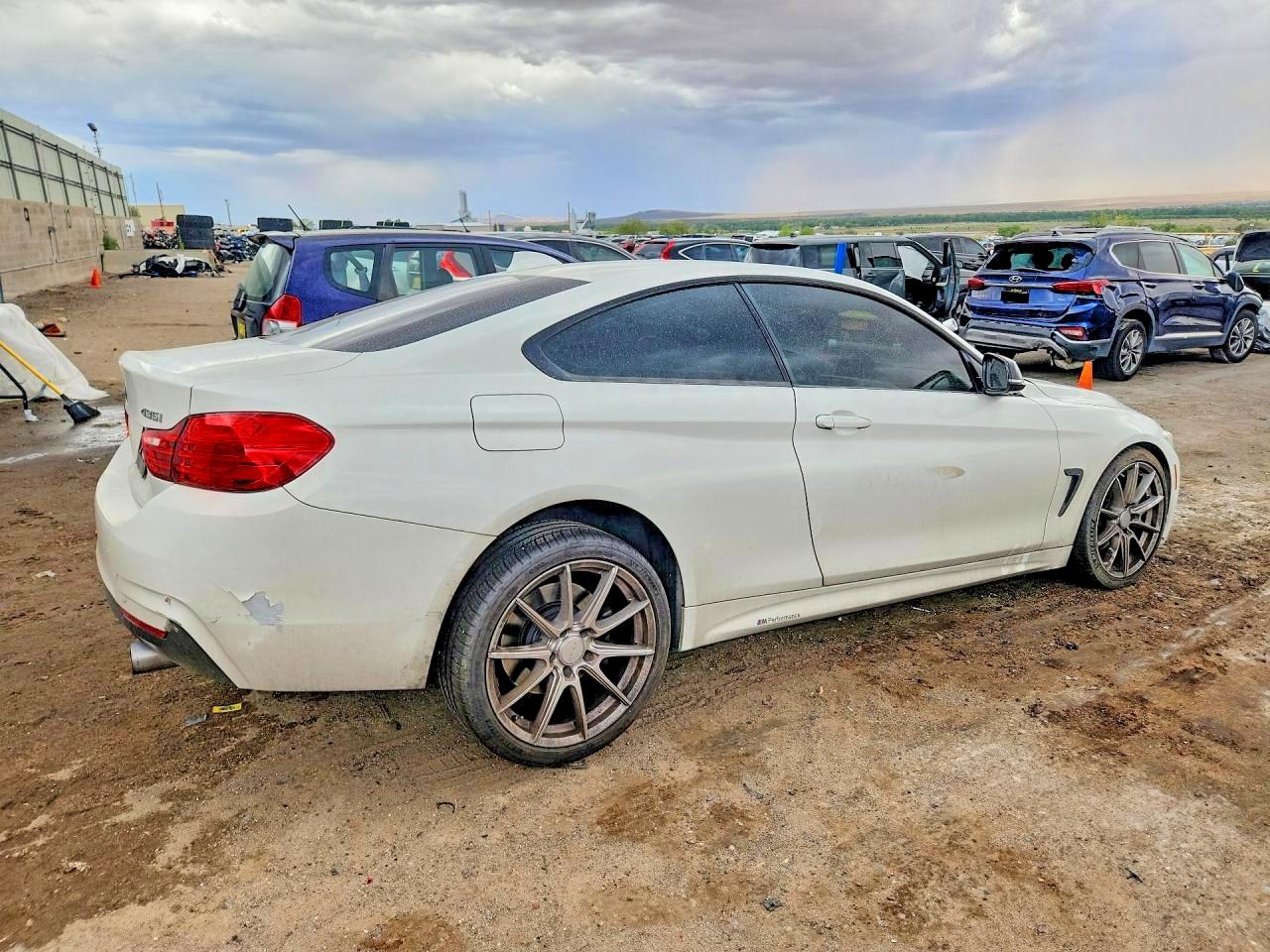 2015 Bmw 435 Xi White vin: WBA3R5C5XFK371913
