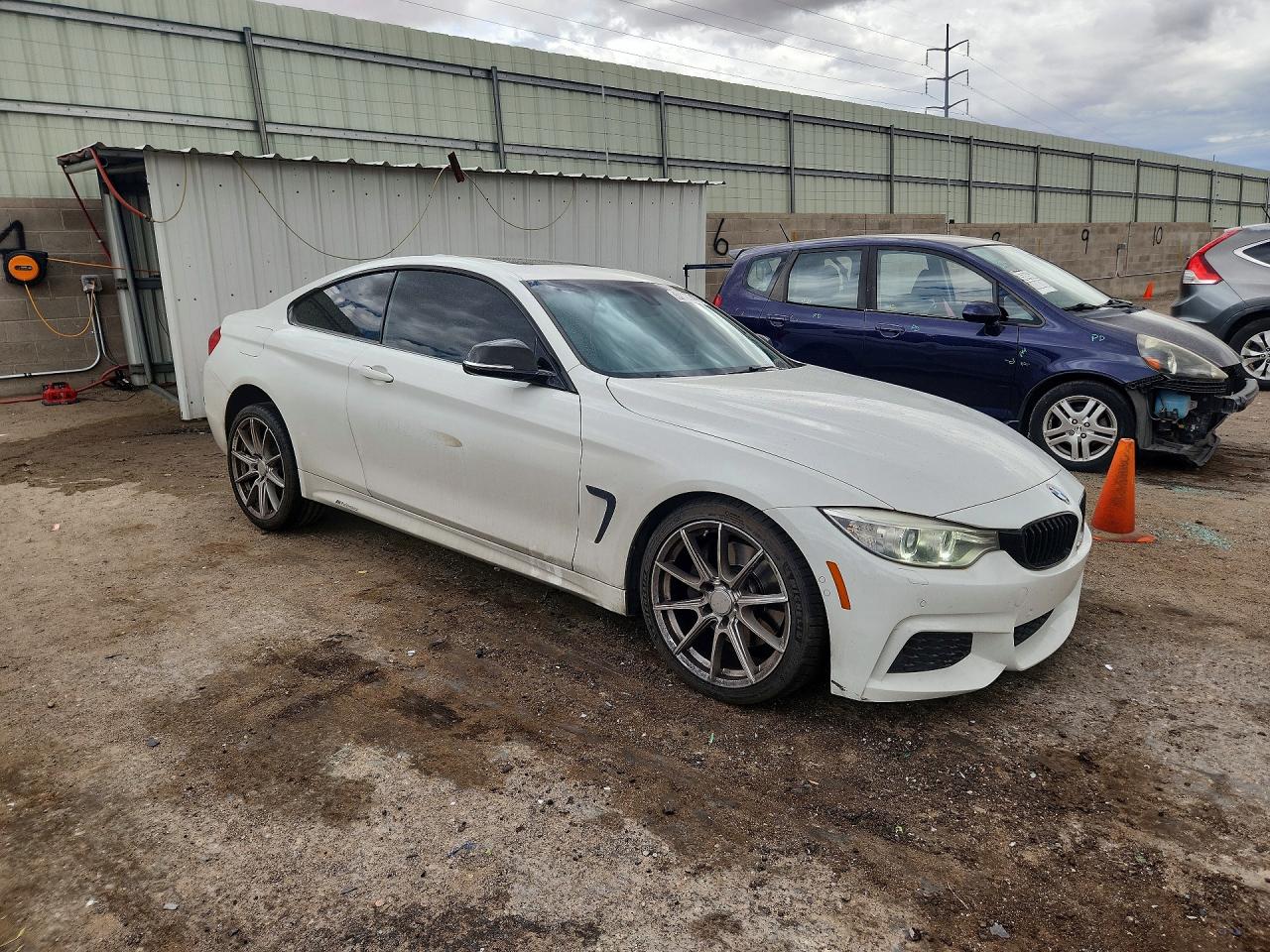 2015 Bmw 435 Xi White vin: WBA3R5C5XFK371913