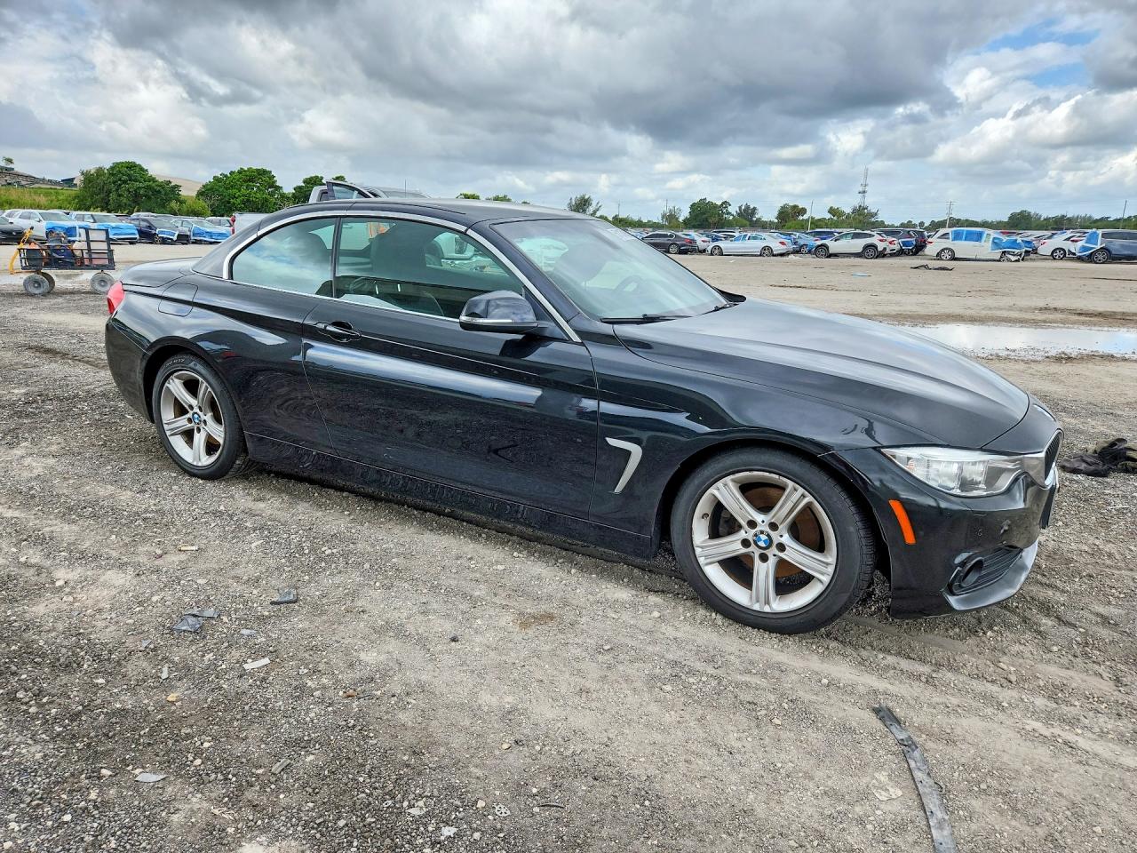 2014 Bmw 428 Xi Sulev Black vin: WBA3T1C51EPS98393