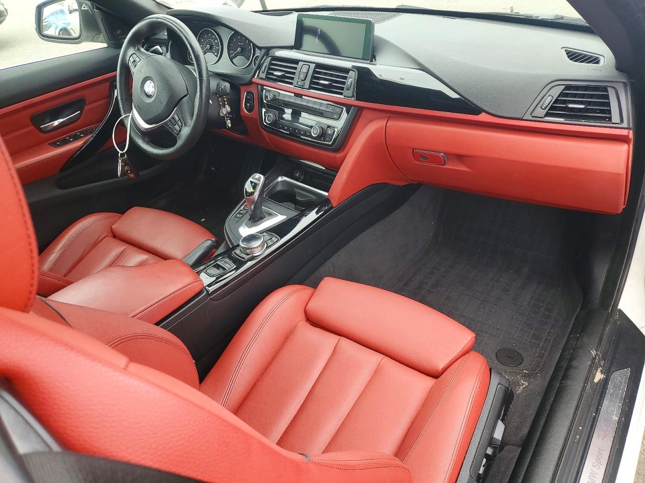 2014 Bmw 428 Xi Sulev White vin: WBA3T1C51EPS98426