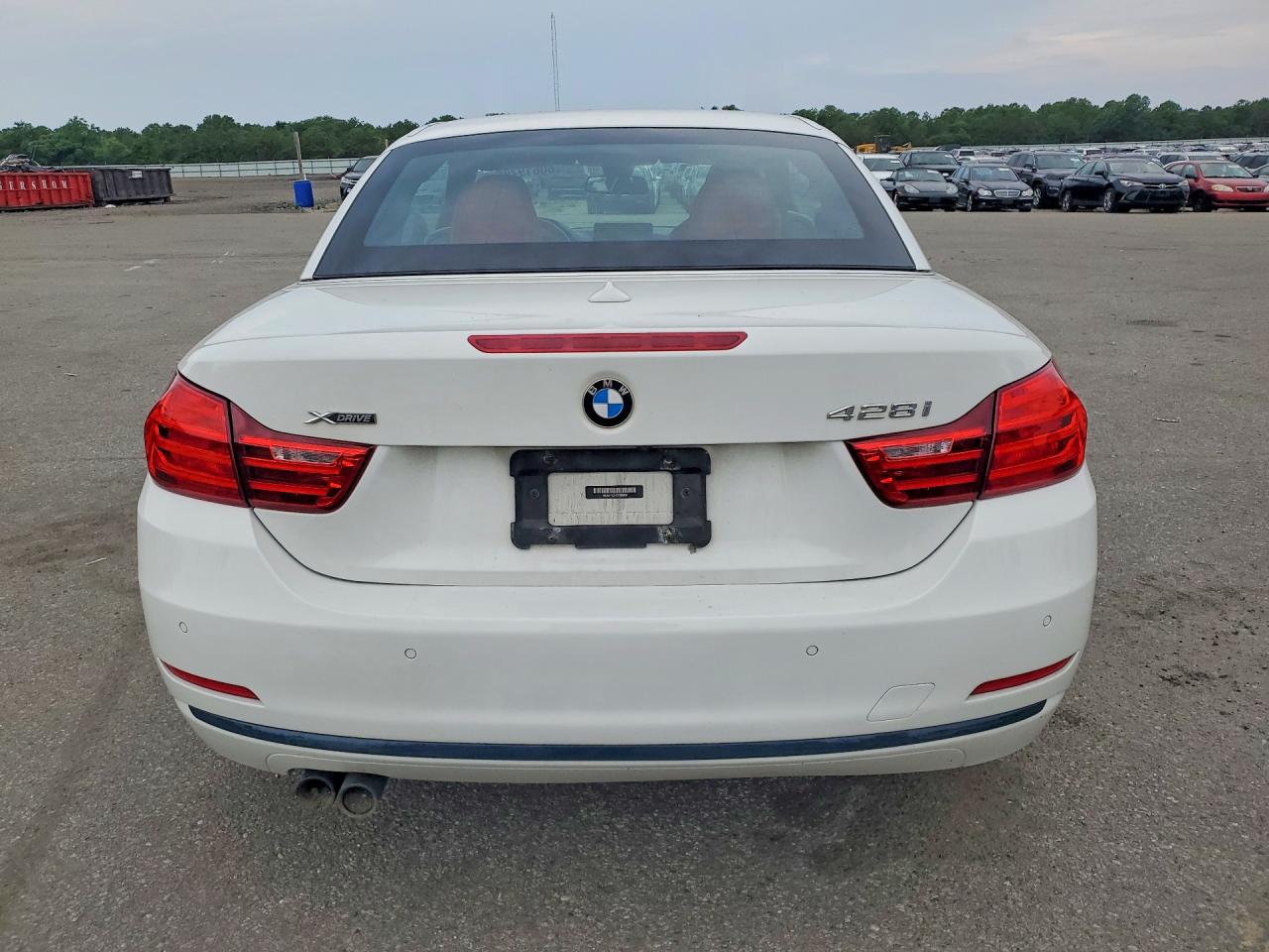2014 Bmw 428 Xi Sulev White vin: WBA3T1C51EPS98426
