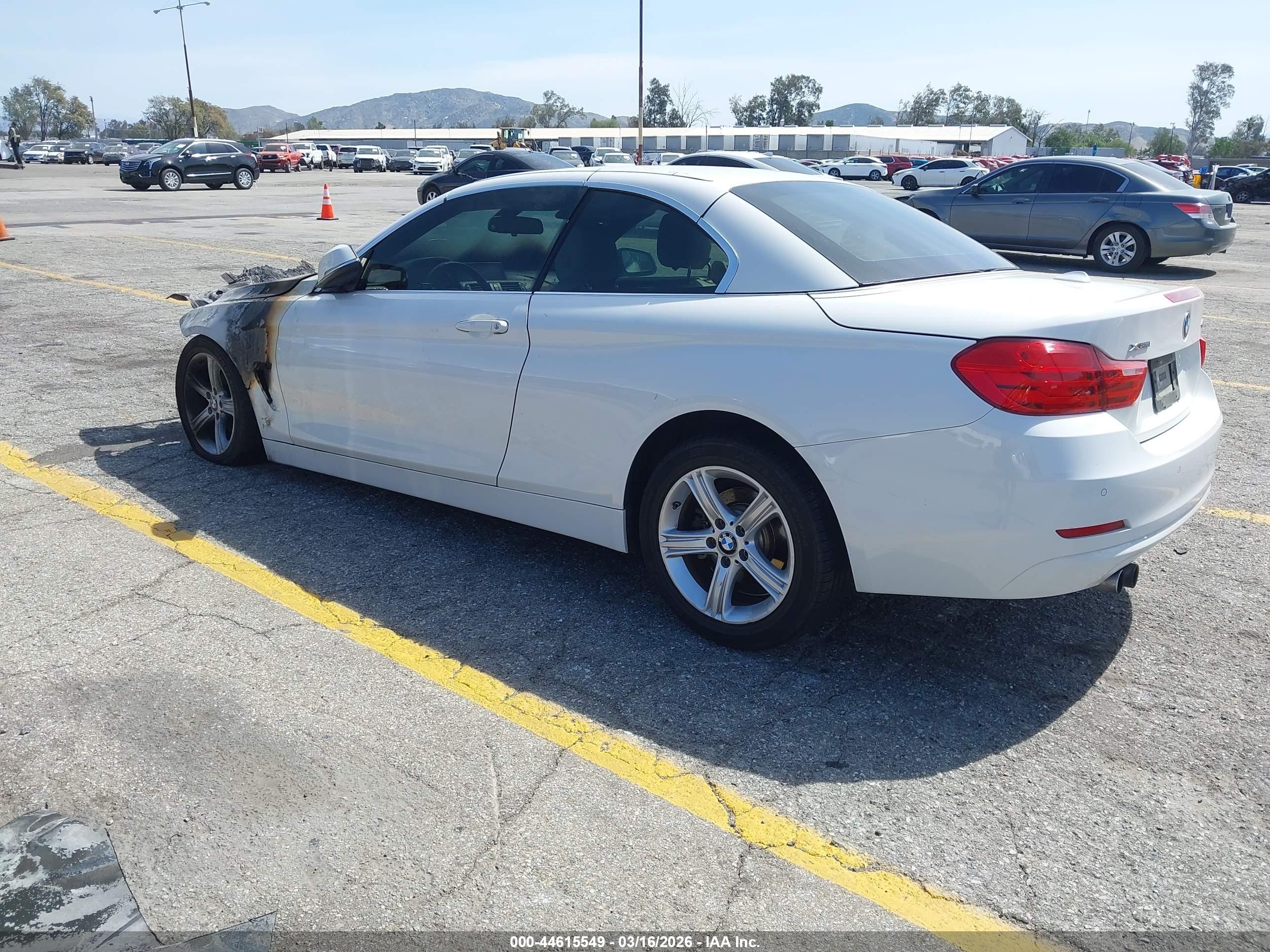 2014 Bmw 428i Xdrive White vin: WBA3T1C52EPS98094