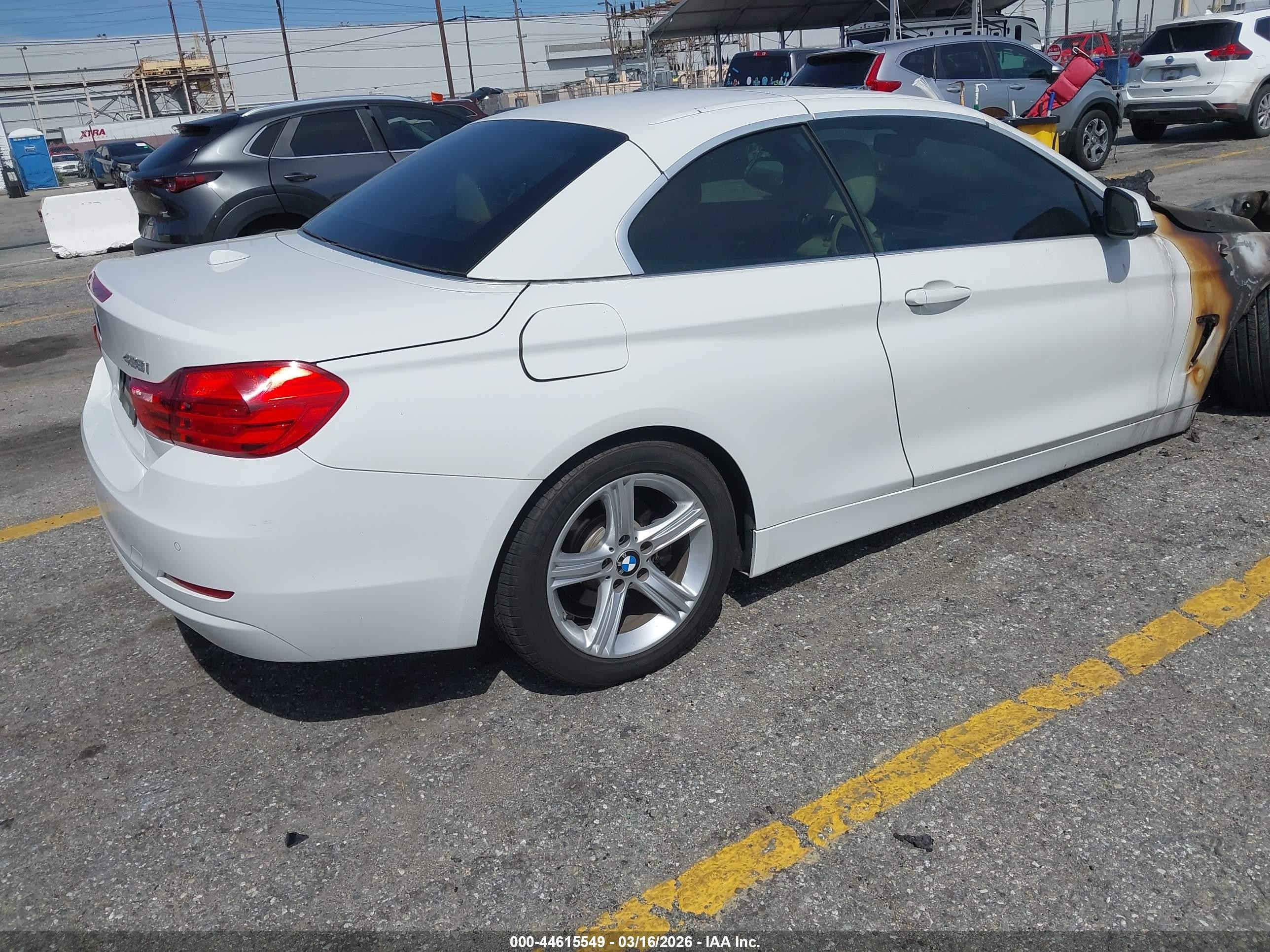 2014 Bmw 428i Xdrive White vin: WBA3T1C52EPS98094