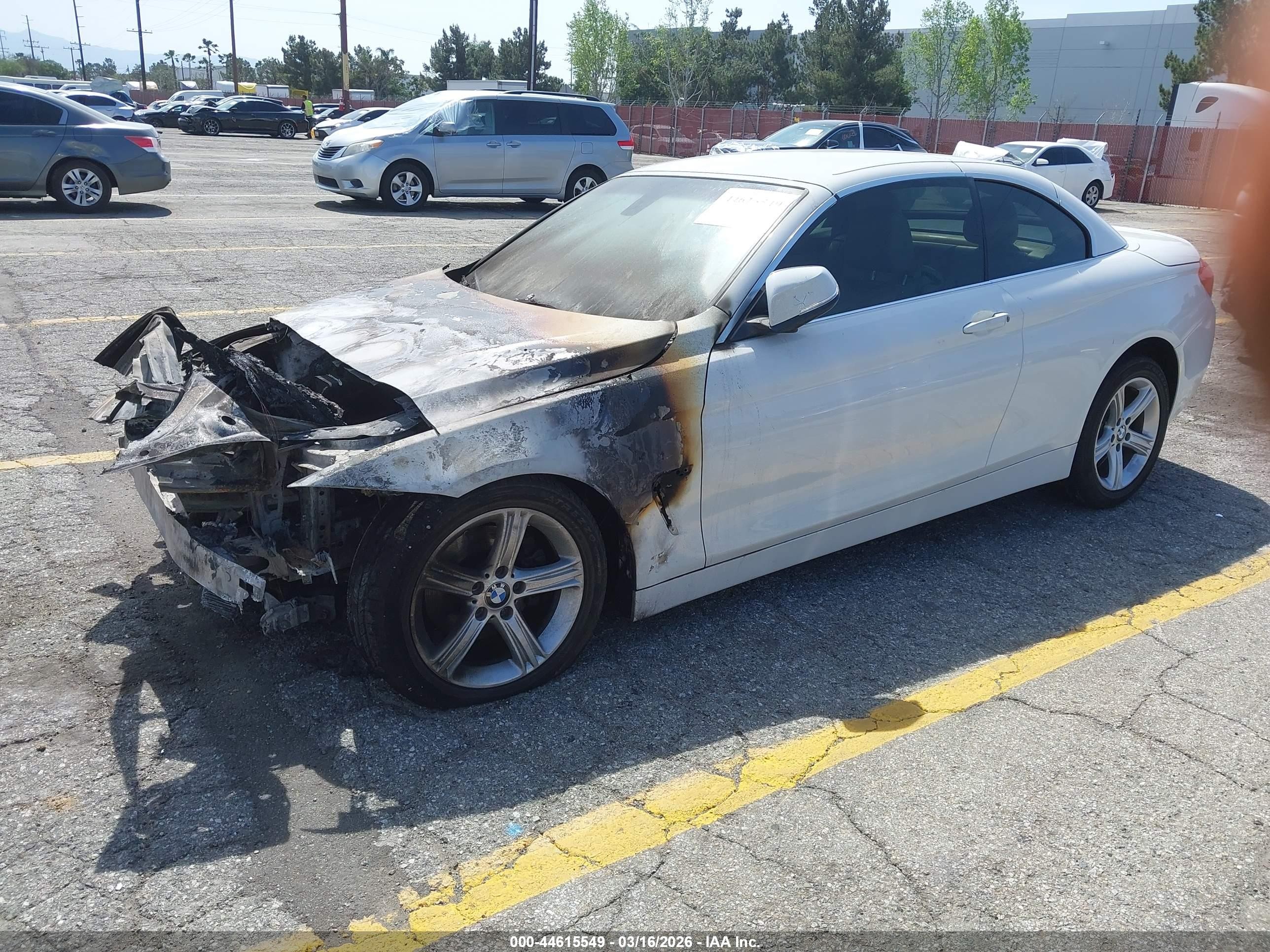 2014 Bmw 428i Xdrive White vin: WBA3T1C52EPS98094
