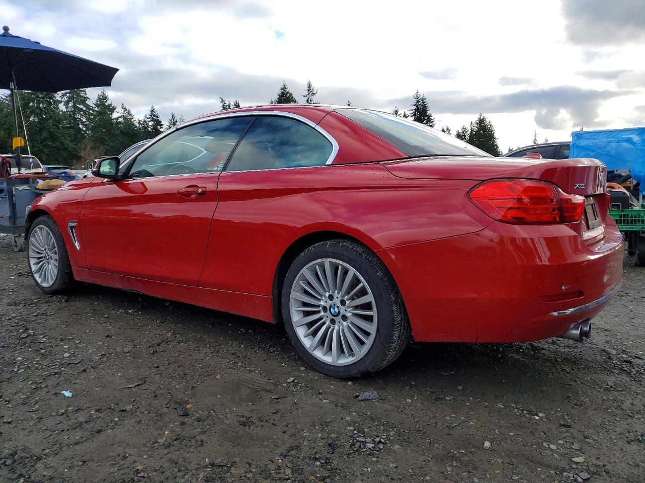 2015 Bmw 428 Xi Sulev Red vin: WBA3T1C52FP820417