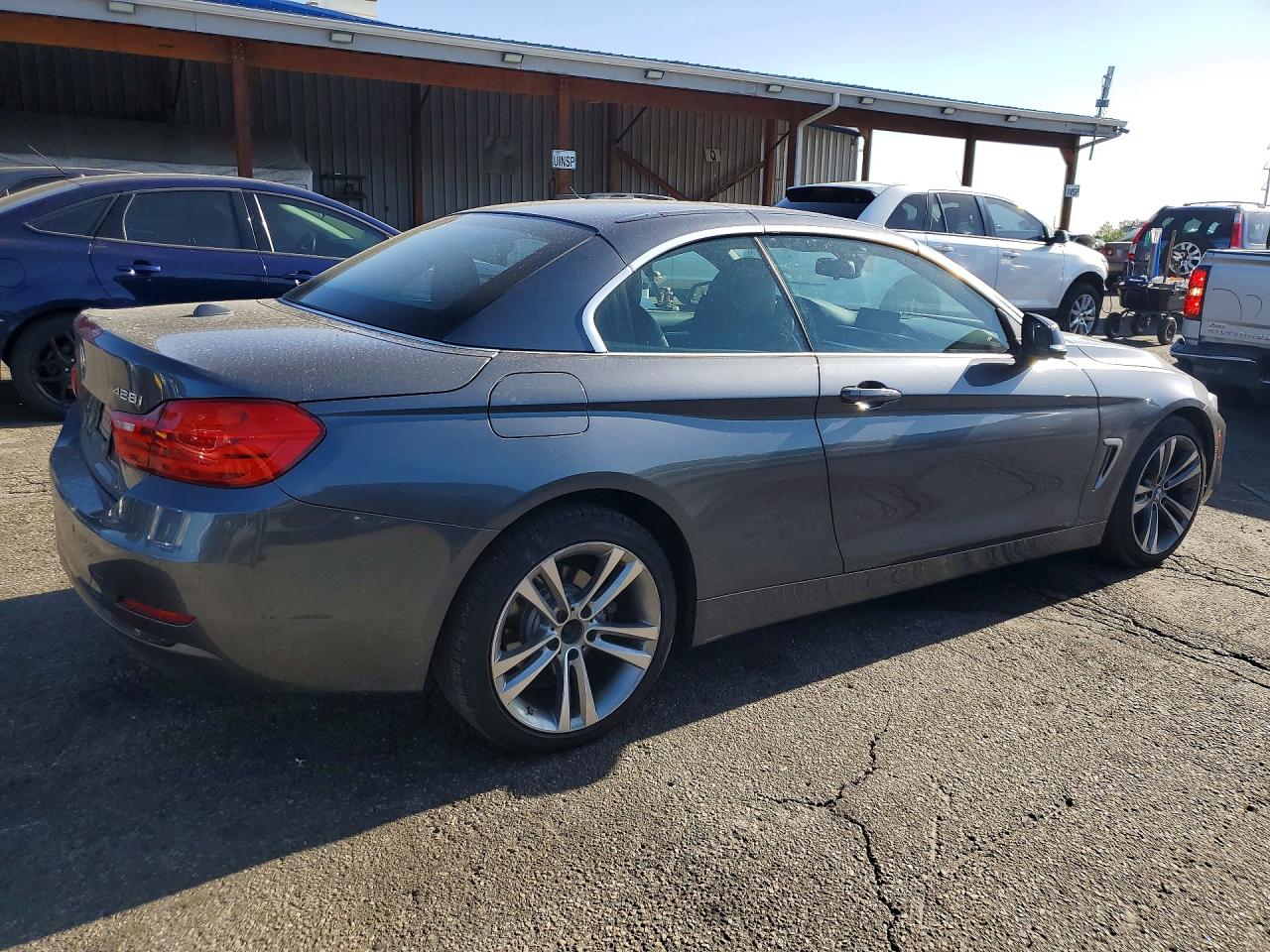 2014 Bmw 428 Xi Sulev Серый vin: WBA3T1C55EPS98512