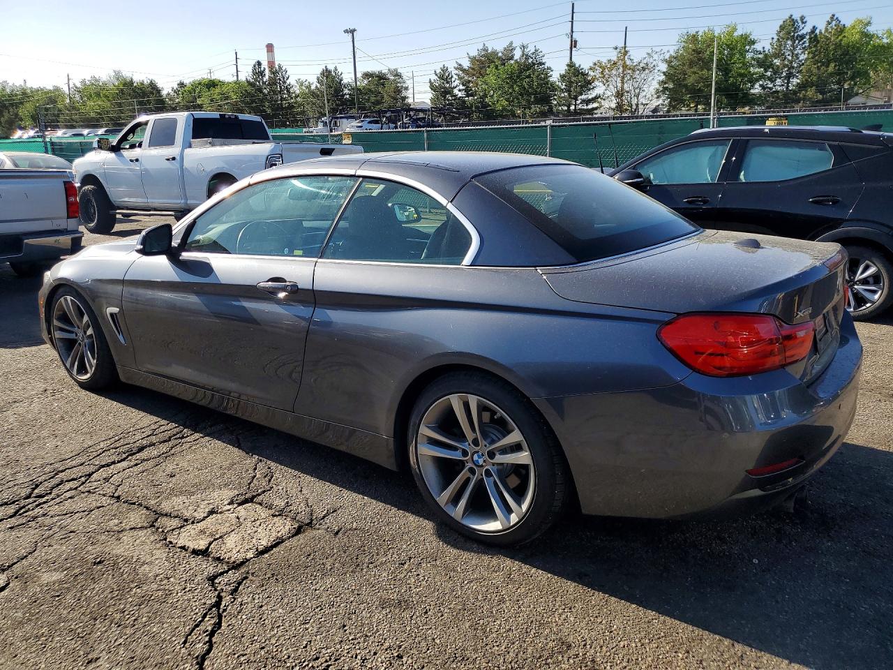 2014 Bmw 428 Xi Sulev Серый vin: WBA3T1C55EPS98512