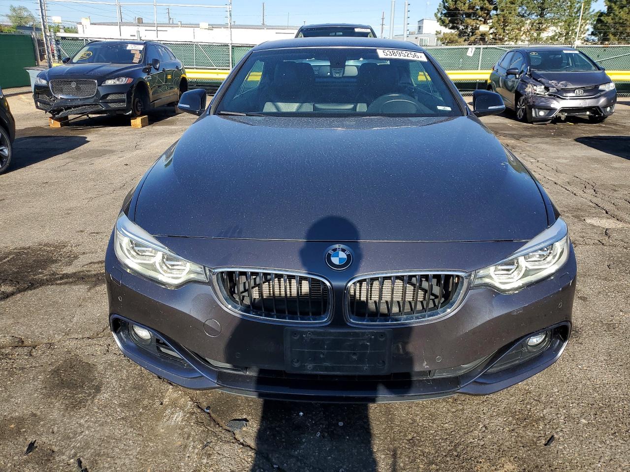 2014 Bmw 428 Xi Sulev Серый vin: WBA3T1C55EPS98512
