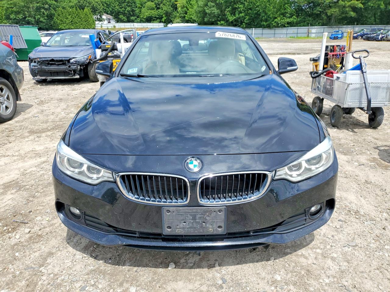 2015 Bmw 428 Xi Sulev Черный vin: WBA3T1C55FP819830