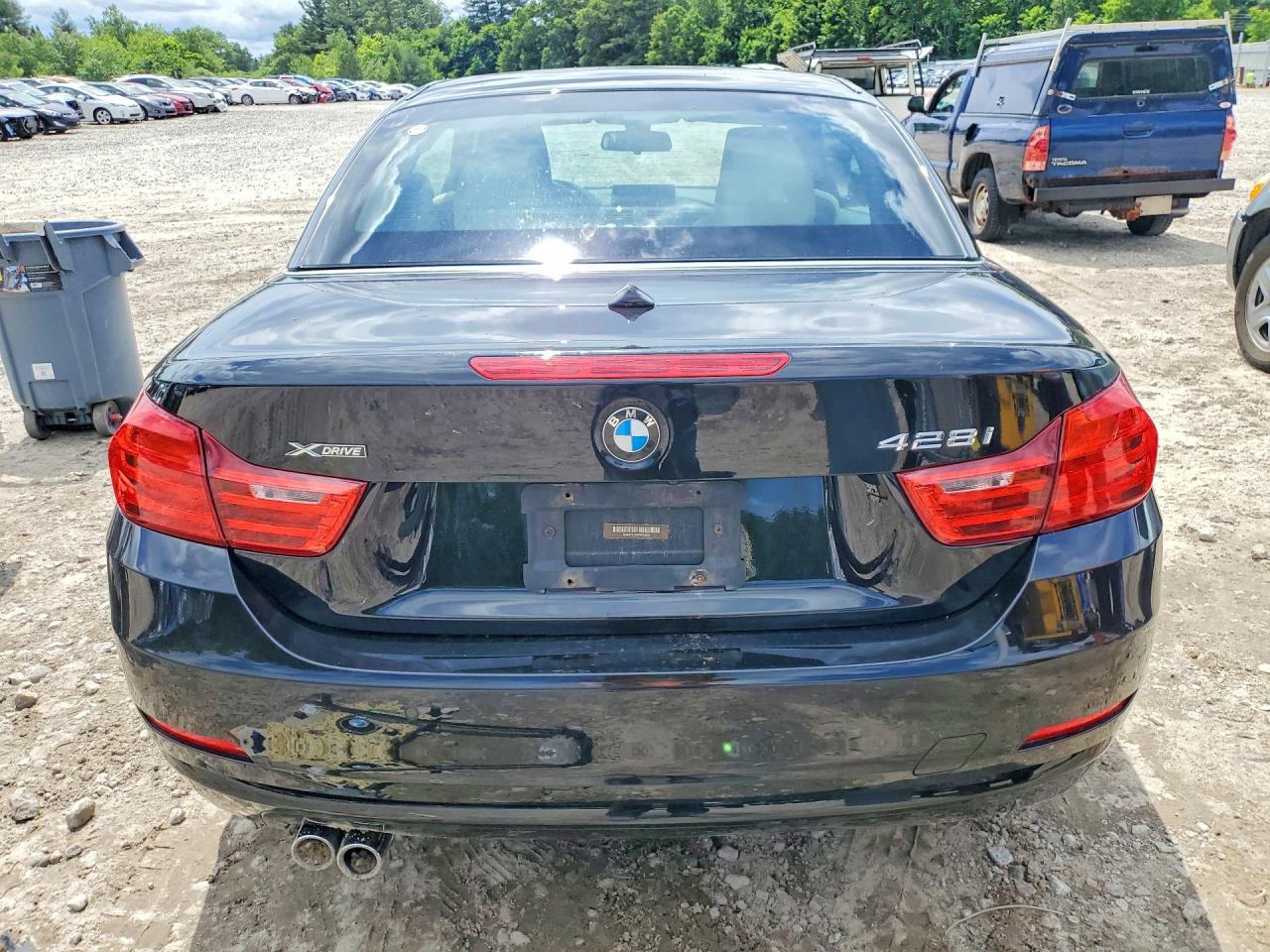 2015 Bmw 428 Xi Sulev Черный vin: WBA3T1C55FP819830