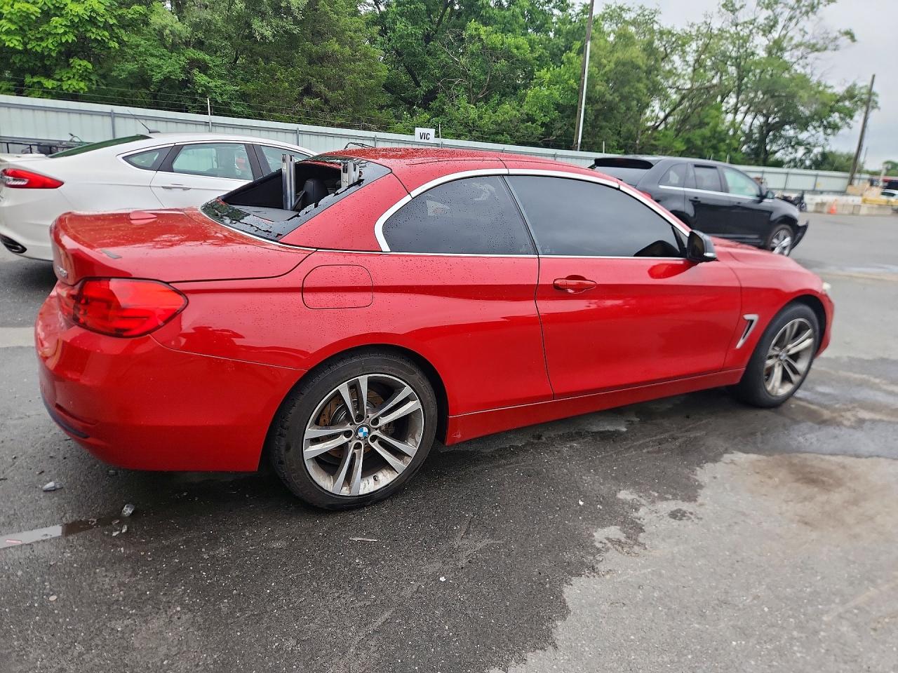 2015 Bmw 428 Xi Sulev Red vin: WBA3T1C56FP819741