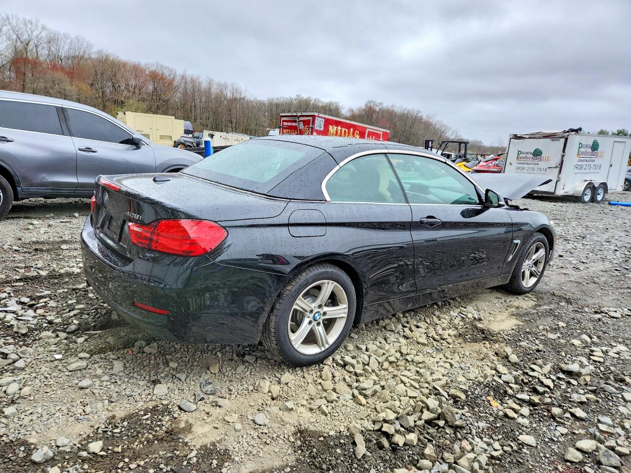2015 Bmw 428 Xi Sulev Black vin: WBA3T1C56FP820615