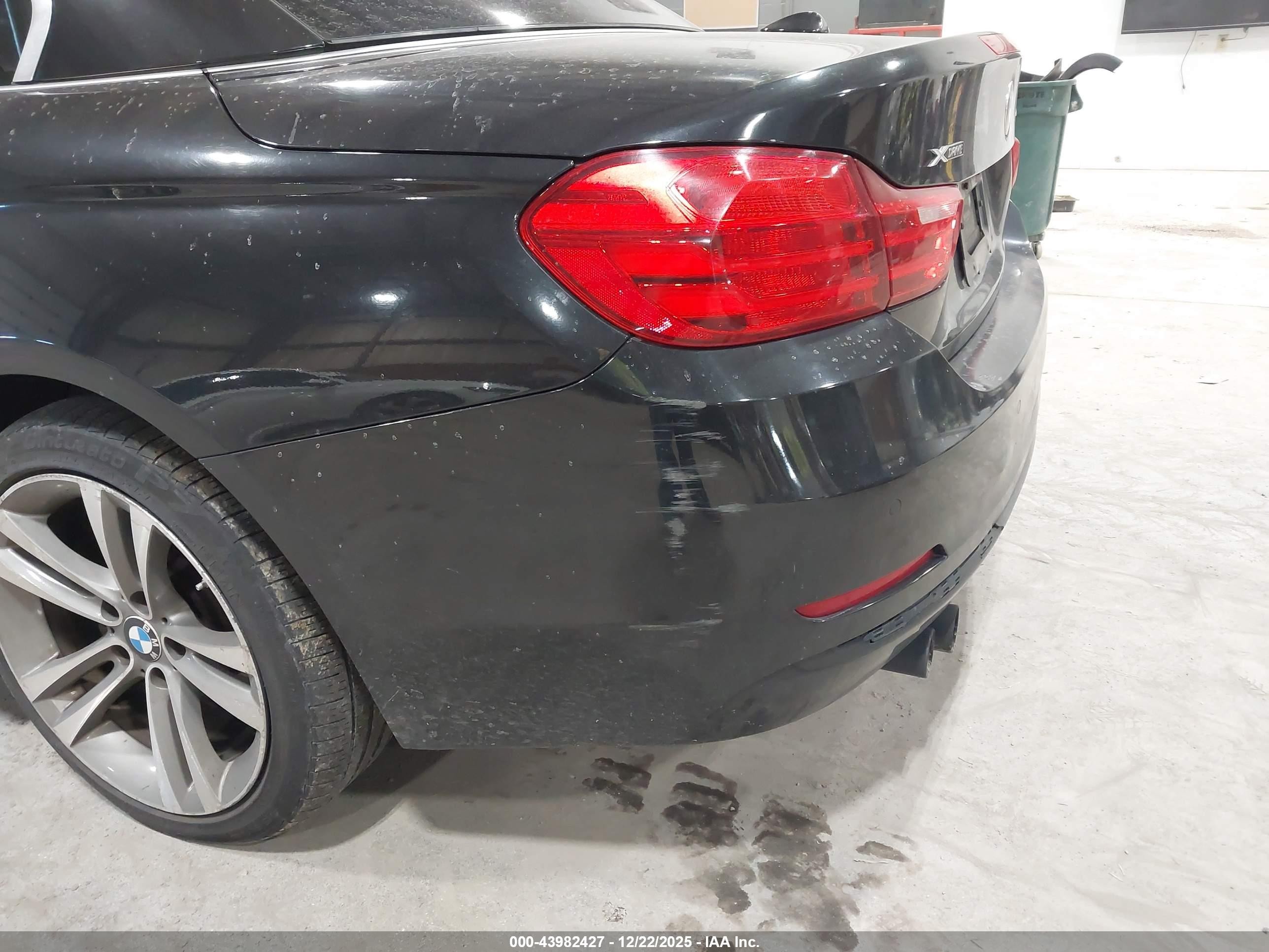 2015 Bmw 428i Xdrive Black vin: WBA3T1C58FP819787