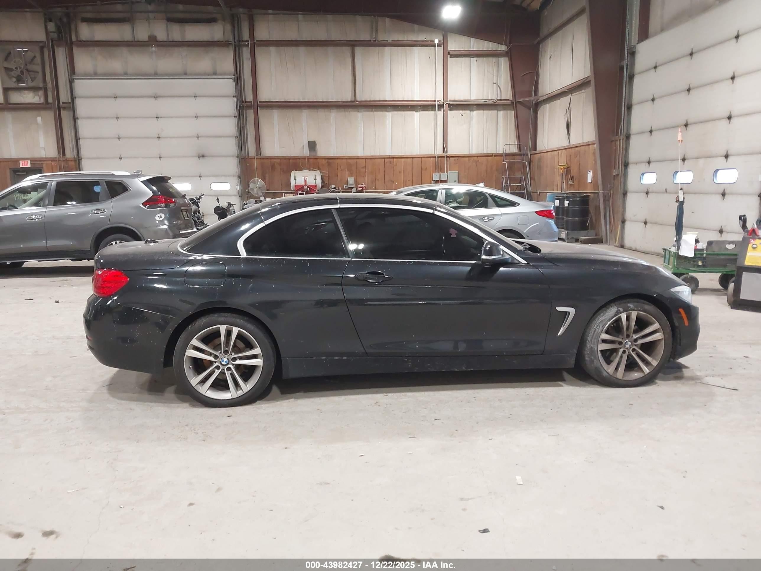 2015 Bmw 428i Xdrive Black vin: WBA3T1C58FP819787