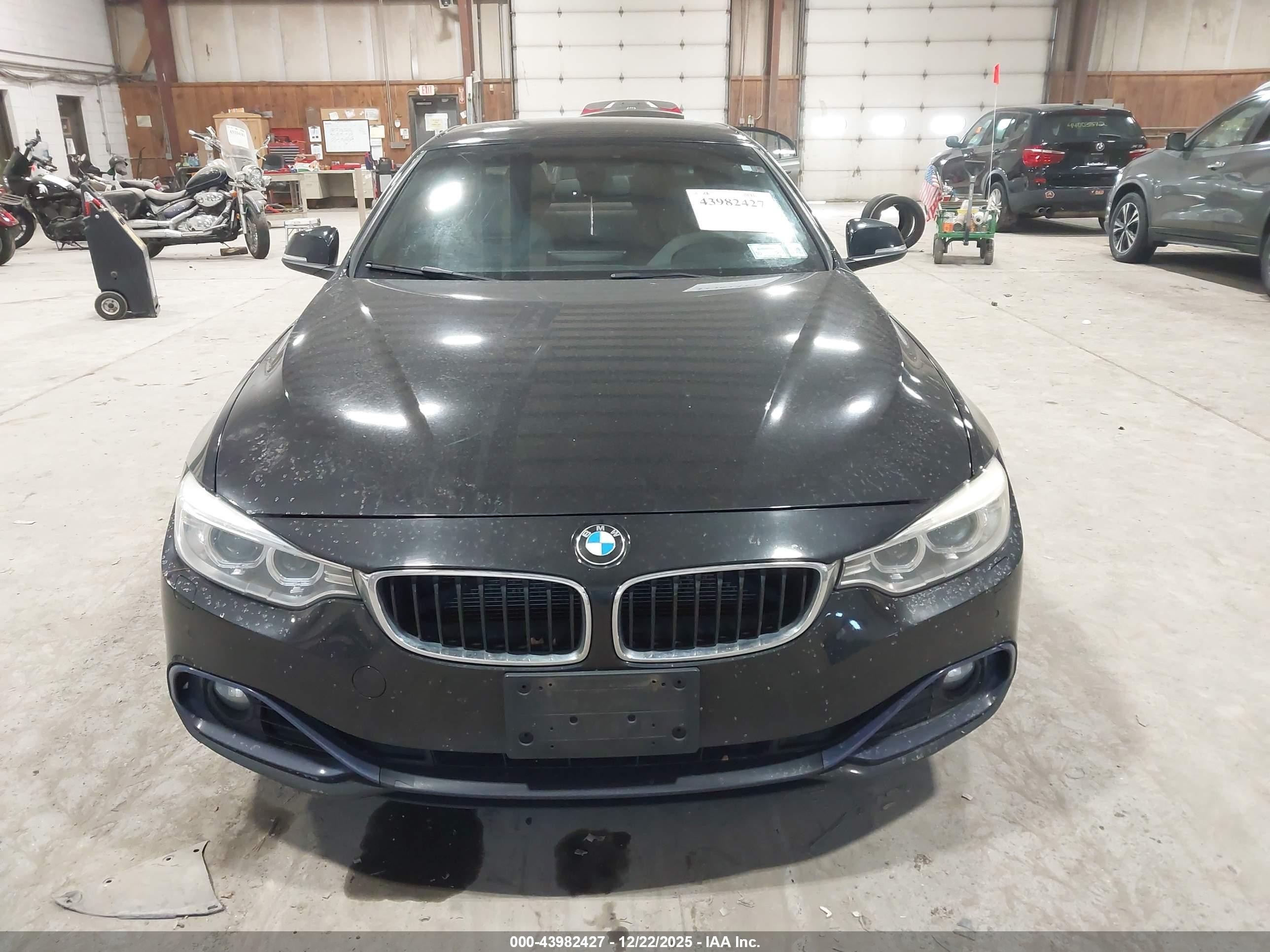 2015 Bmw 428i Xdrive Black vin: WBA3T1C58FP819787