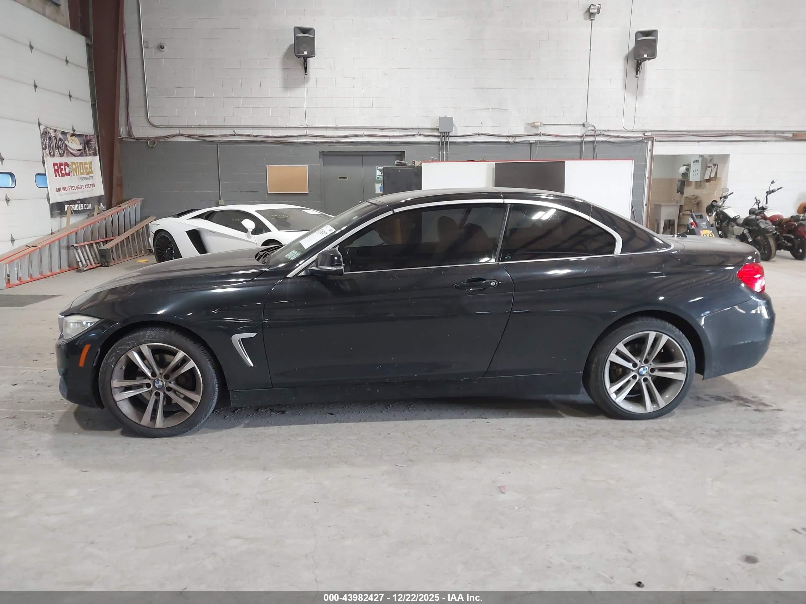 2015 Bmw 428i Xdrive Black vin: WBA3T1C58FP819787