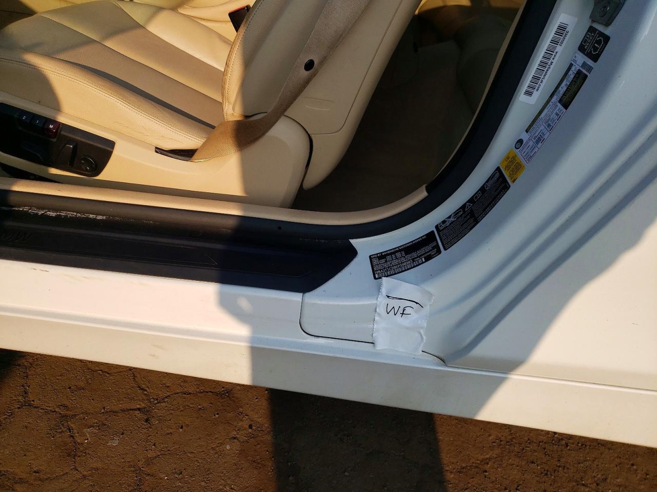 2014 Bmw 428 Xi Sulev White vin: WBA3T1C59EPS98383