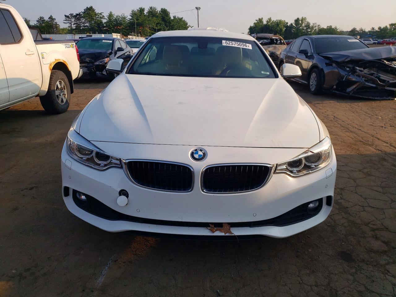 2014 Bmw 428 Xi Sulev White vin: WBA3T1C59EPS98383