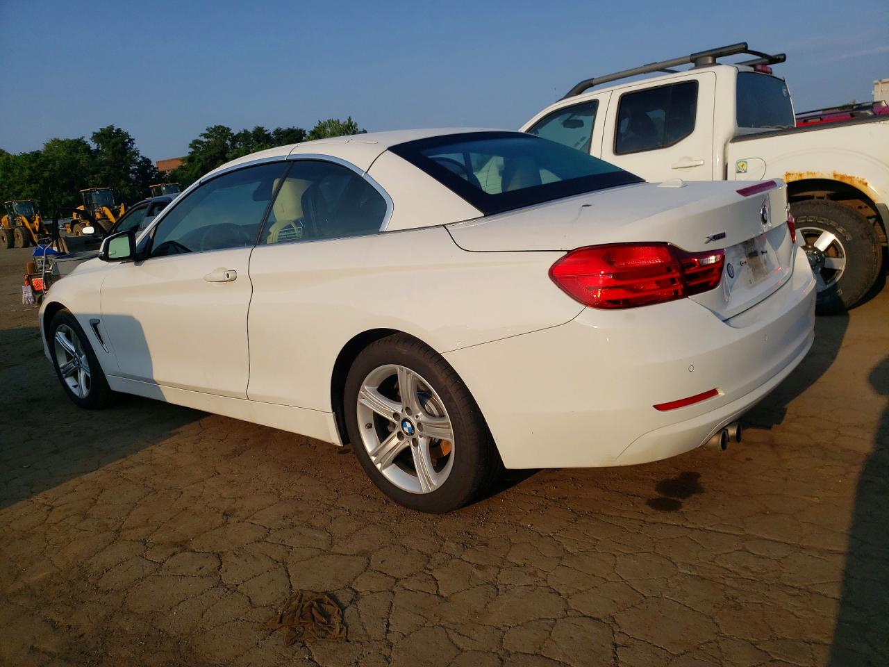 2014 Bmw 428 Xi Sulev White vin: WBA3T1C59EPS98383