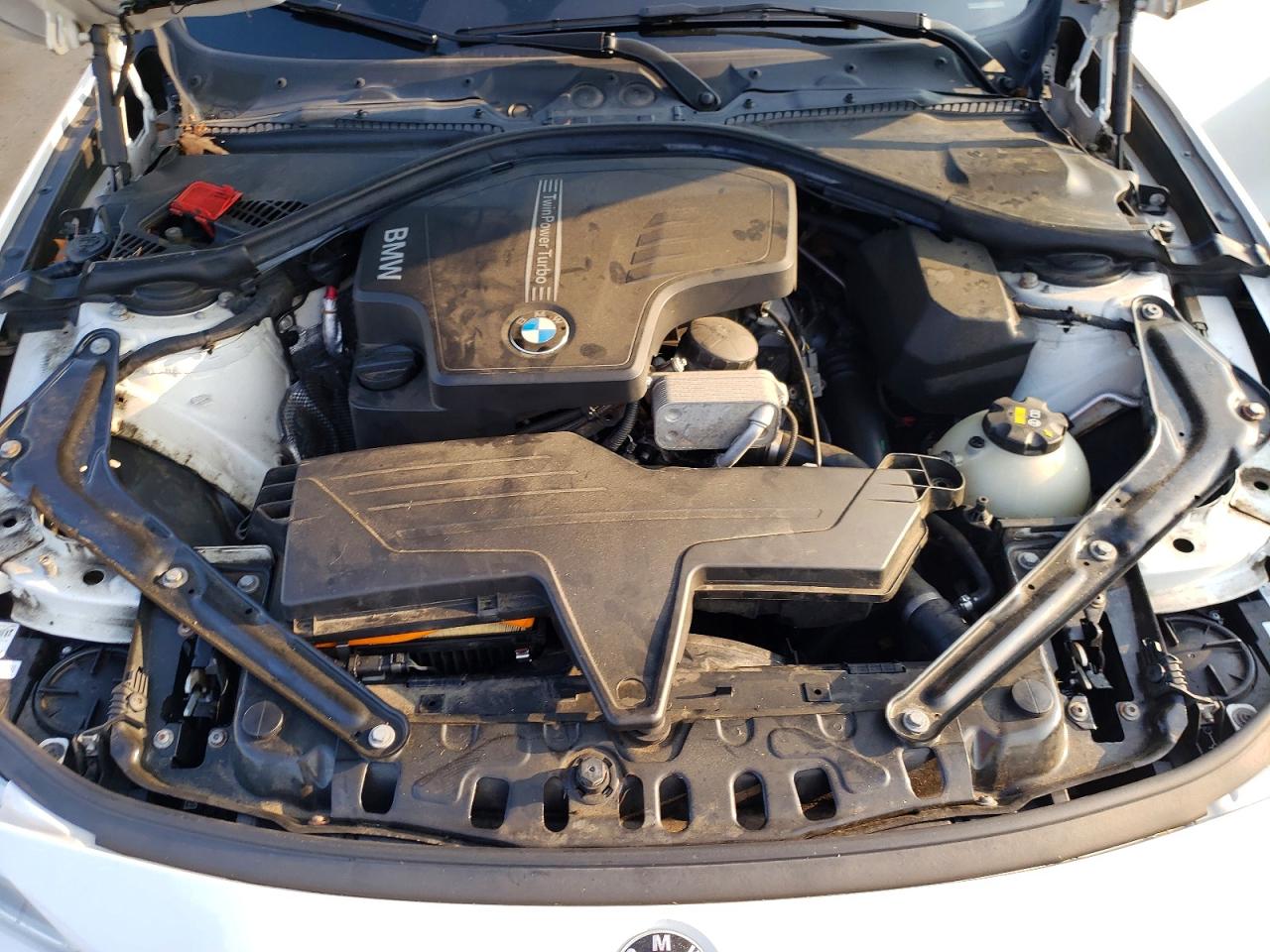 2014 Bmw 428 Xi Sulev White vin: WBA3T1C59EPS98383