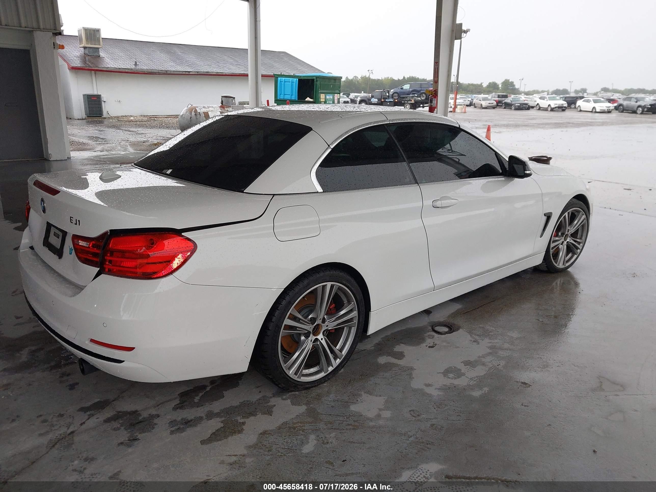 2015 Bmw 435i   Белый vin: WBA3T3C50F5A40359
