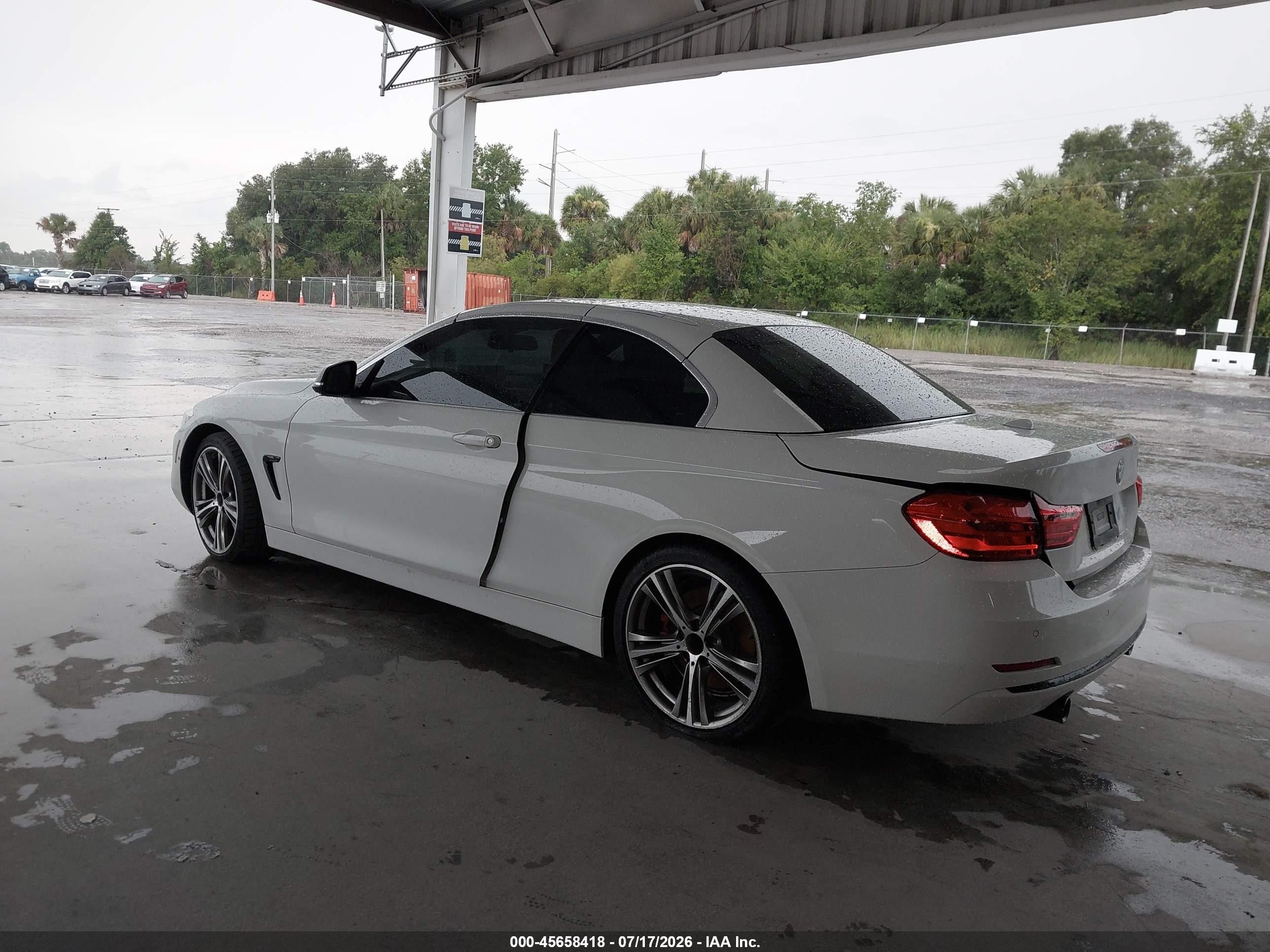 2015 Bmw 435i   Белый vin: WBA3T3C50F5A40359