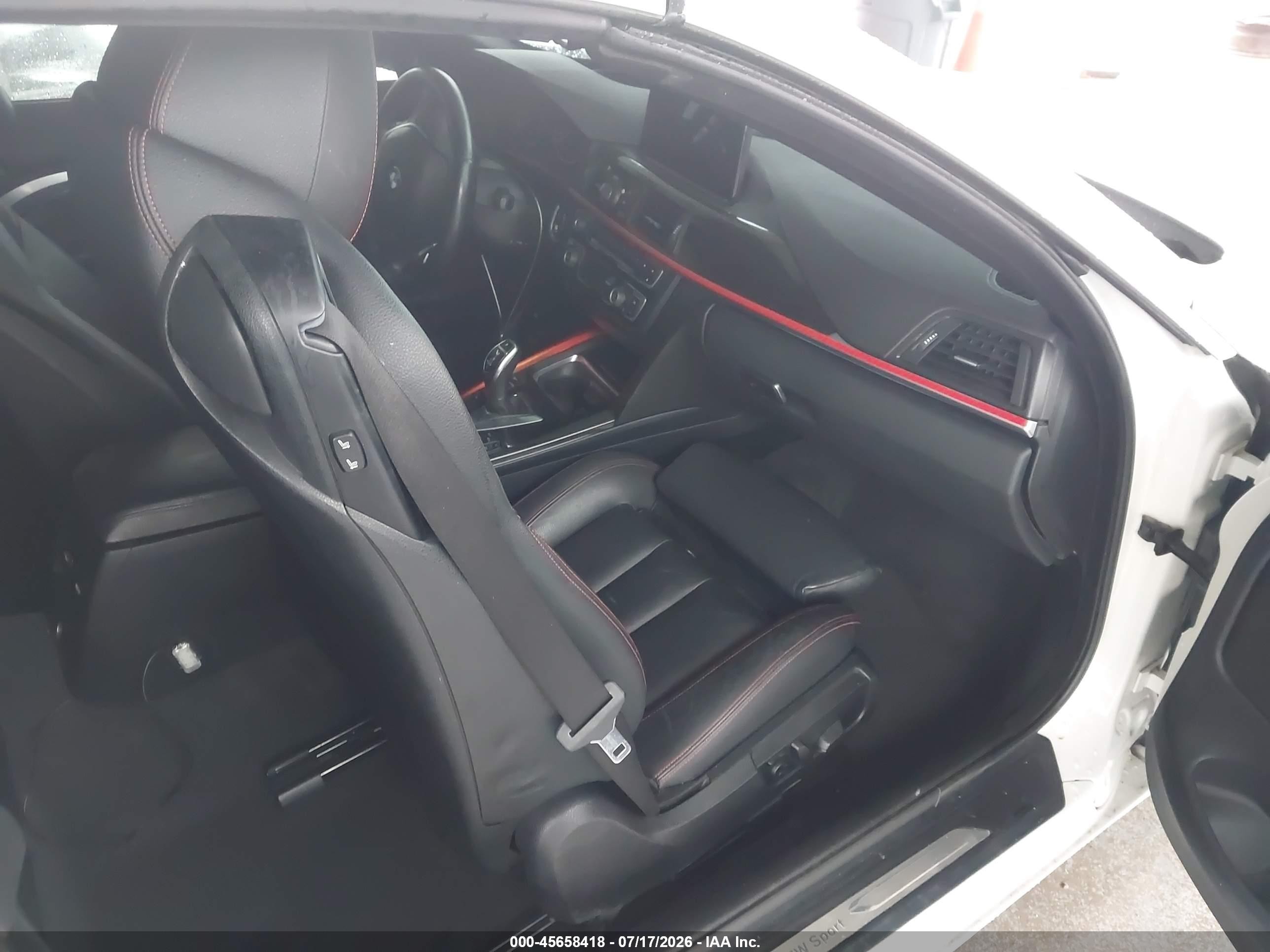 2015 Bmw 435i   Белый vin: WBA3T3C50F5A40359