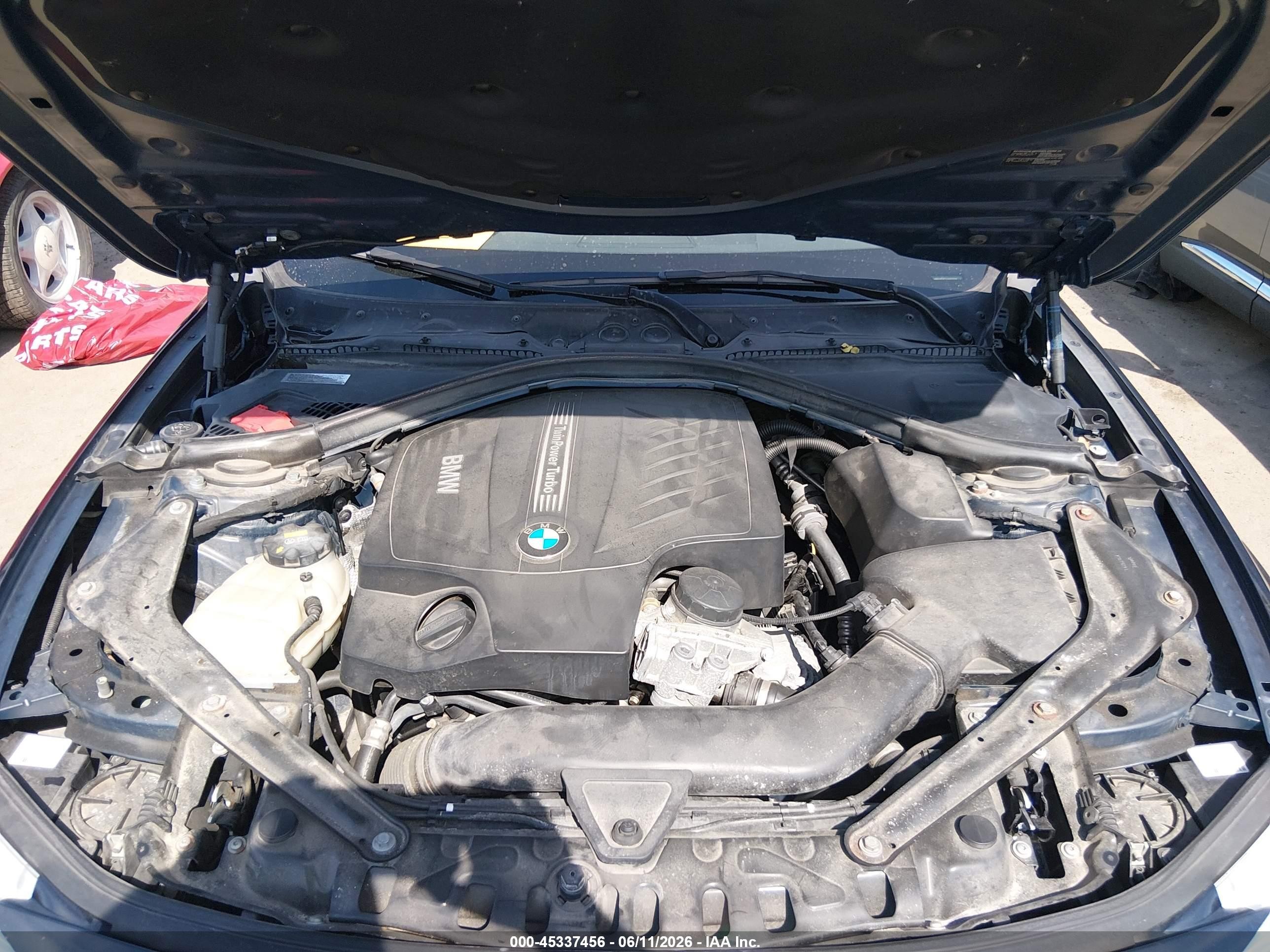 2014 Bmw 435i   Синий vin: WBA3T3C52EP737113