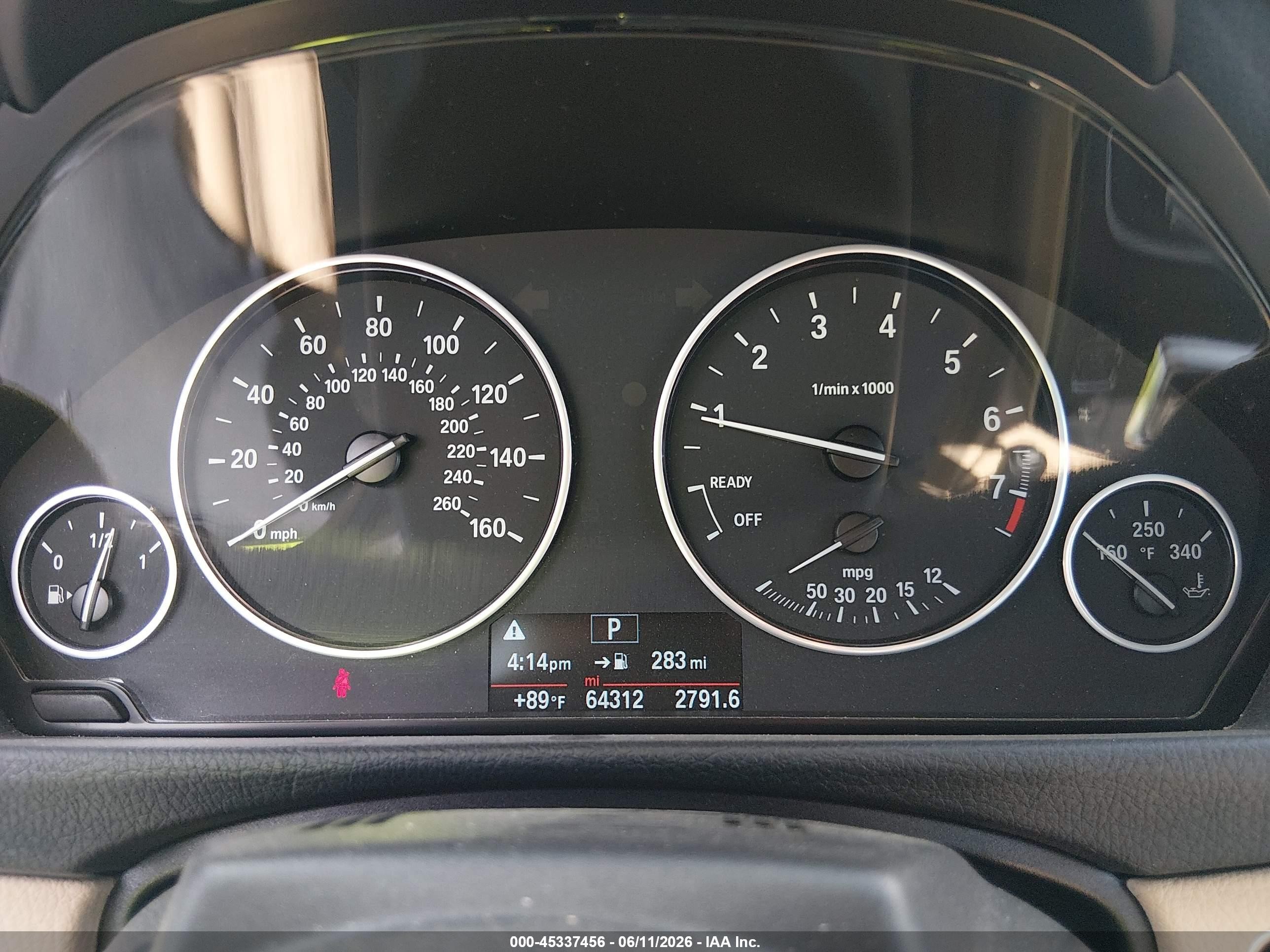 2014 Bmw 435i   Синий vin: WBA3T3C52EP737113