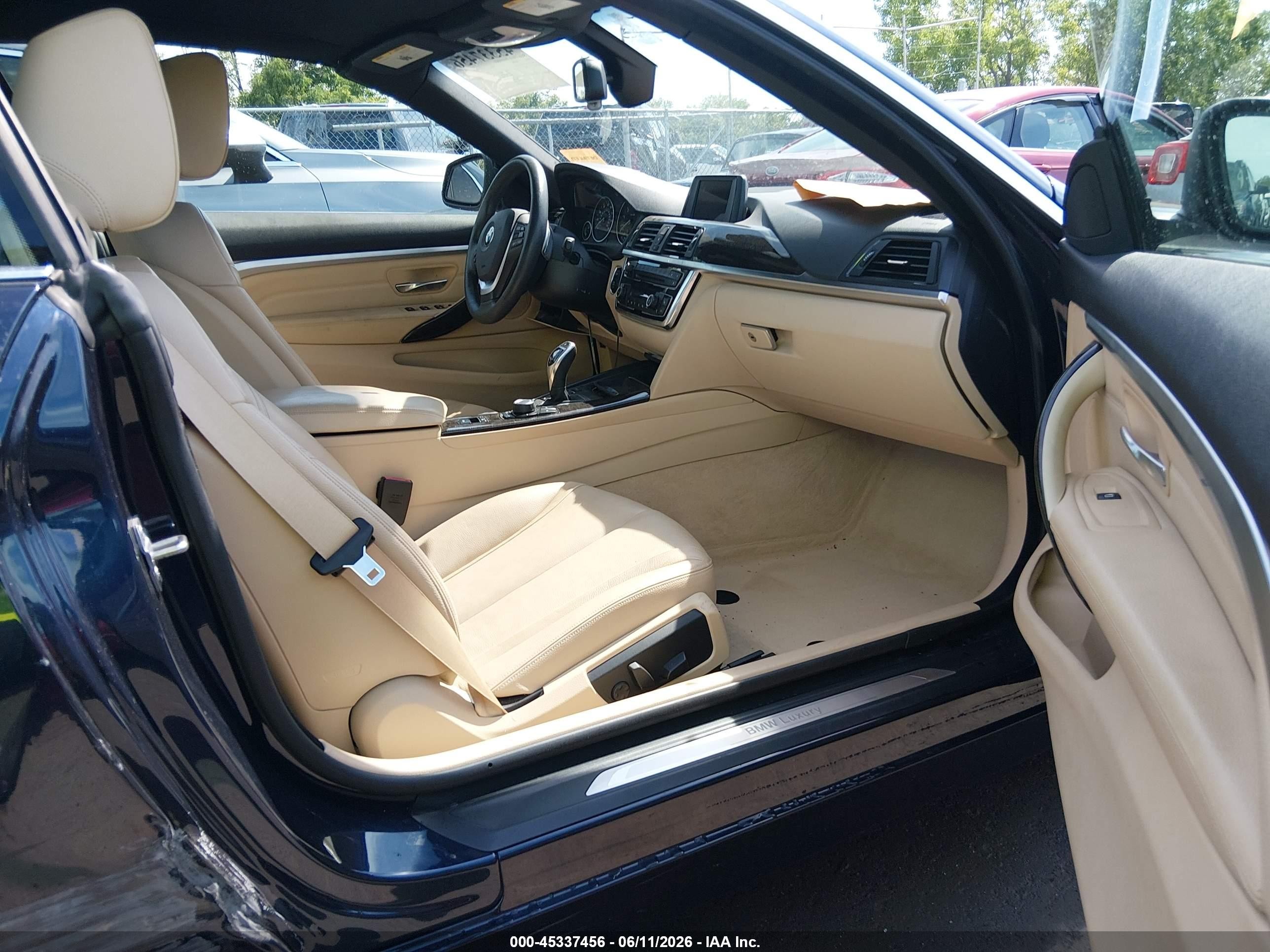 2014 Bmw 435i   Синий vin: WBA3T3C52EP737113