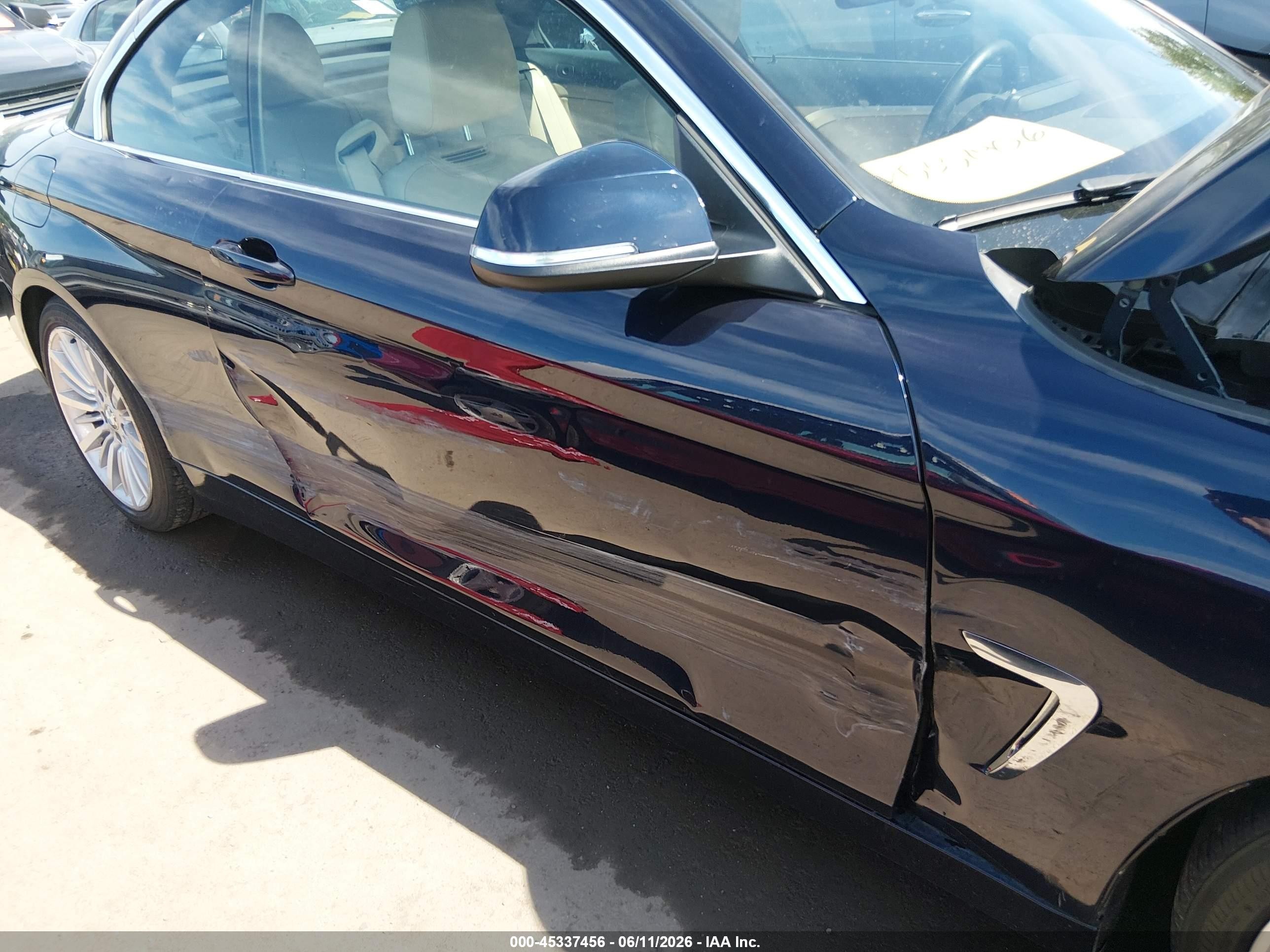 2014 Bmw 435i   Синий vin: WBA3T3C52EP737113