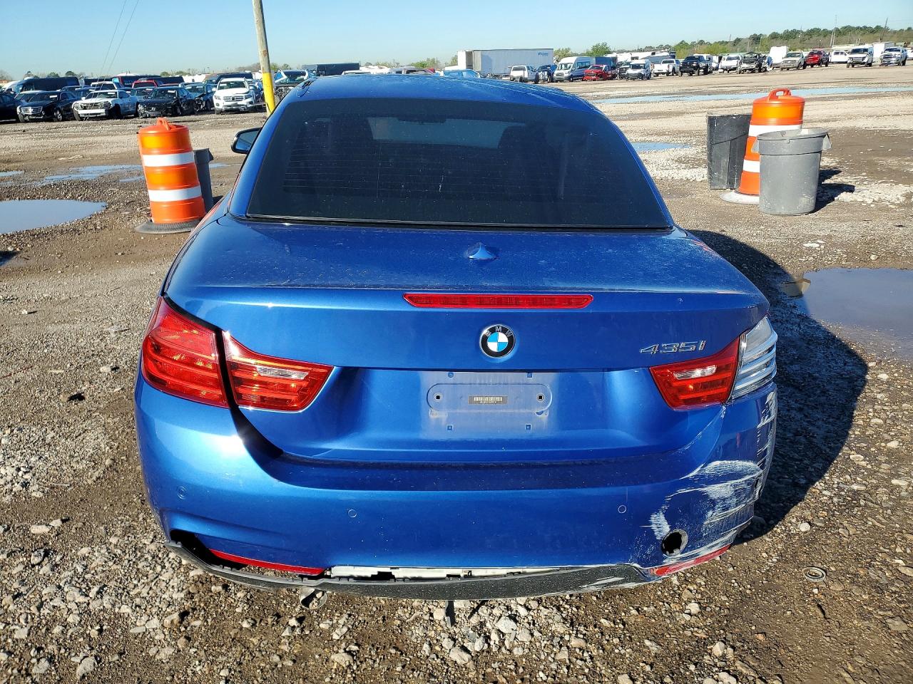 2014 Bmw 435 I Blue vin: WBA3T3C54EJ877117