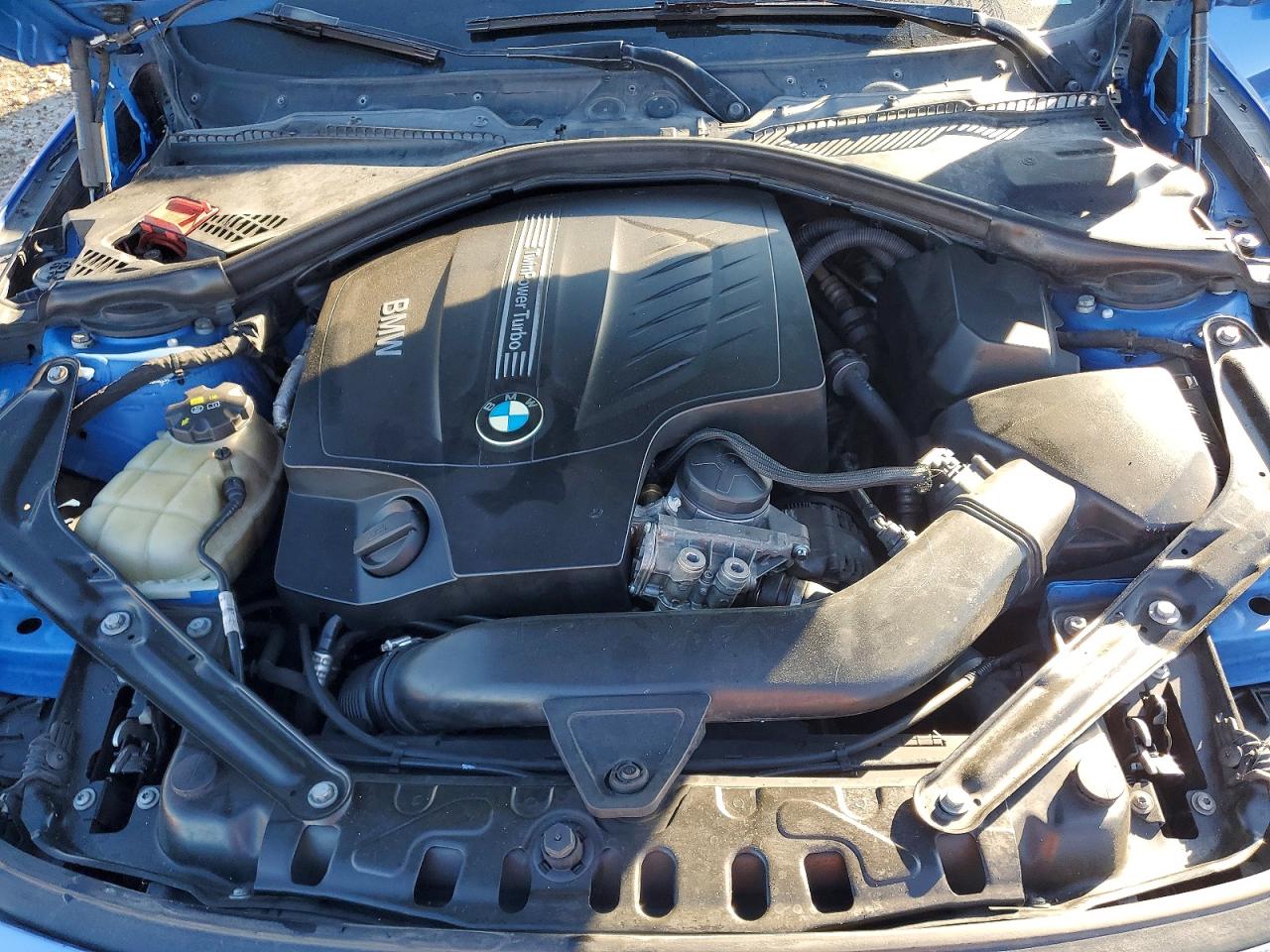 2014 Bmw 435 I Blue vin: WBA3T3C54EJ877117