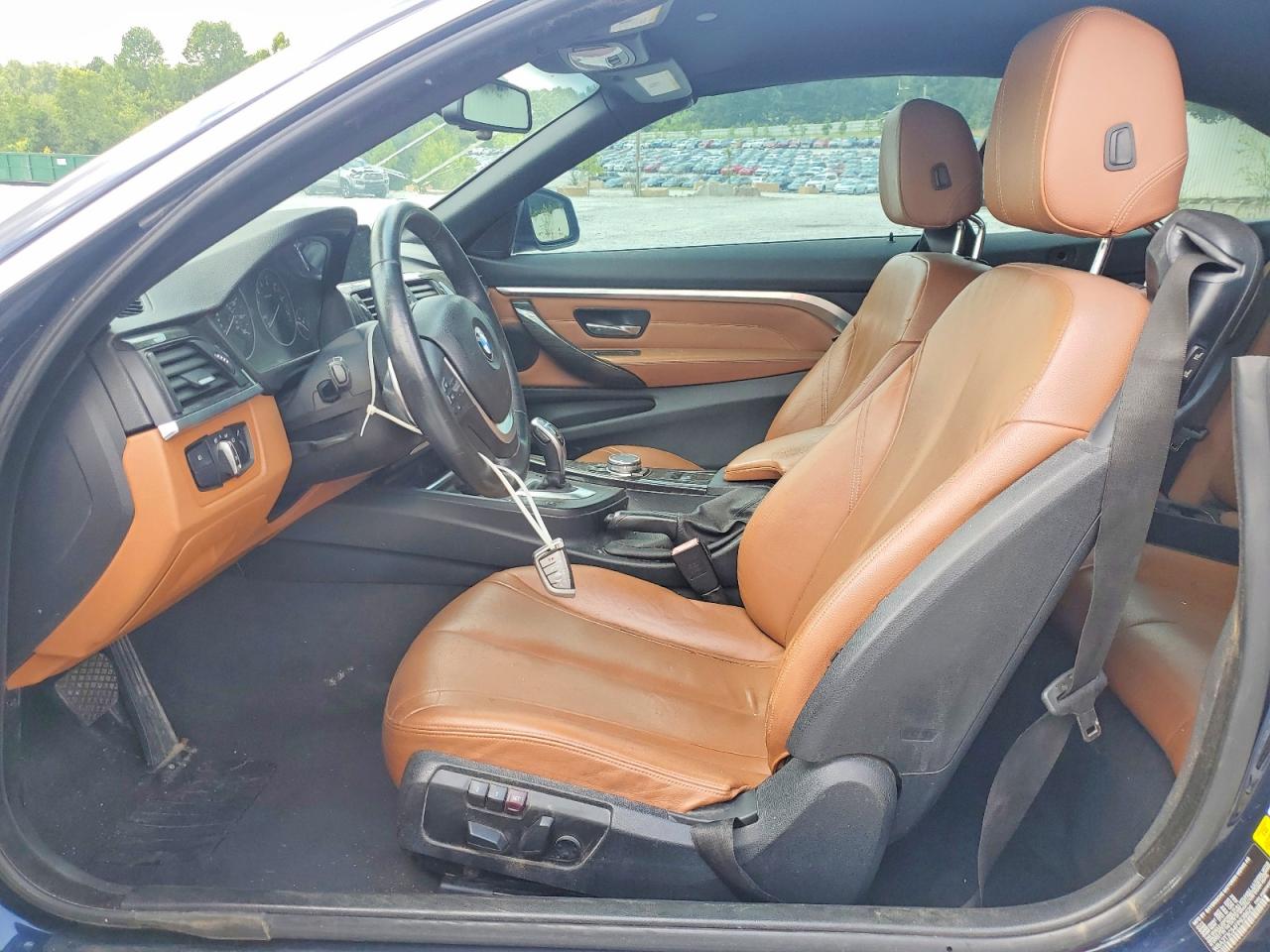 2015 Bmw 435 I Blue vin: WBA3T3C54FP939629