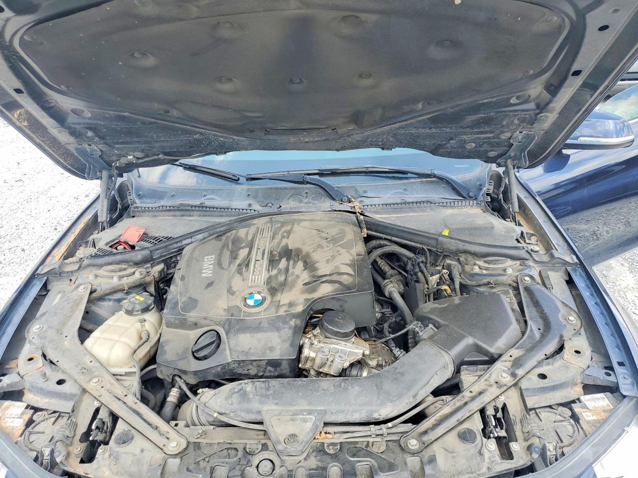 2015 Bmw 435 I Blue vin: WBA3T3C54FP939629