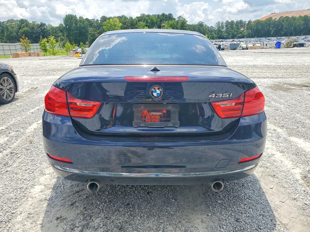 2015 Bmw 435 I Blue vin: WBA3T3C54FP939629