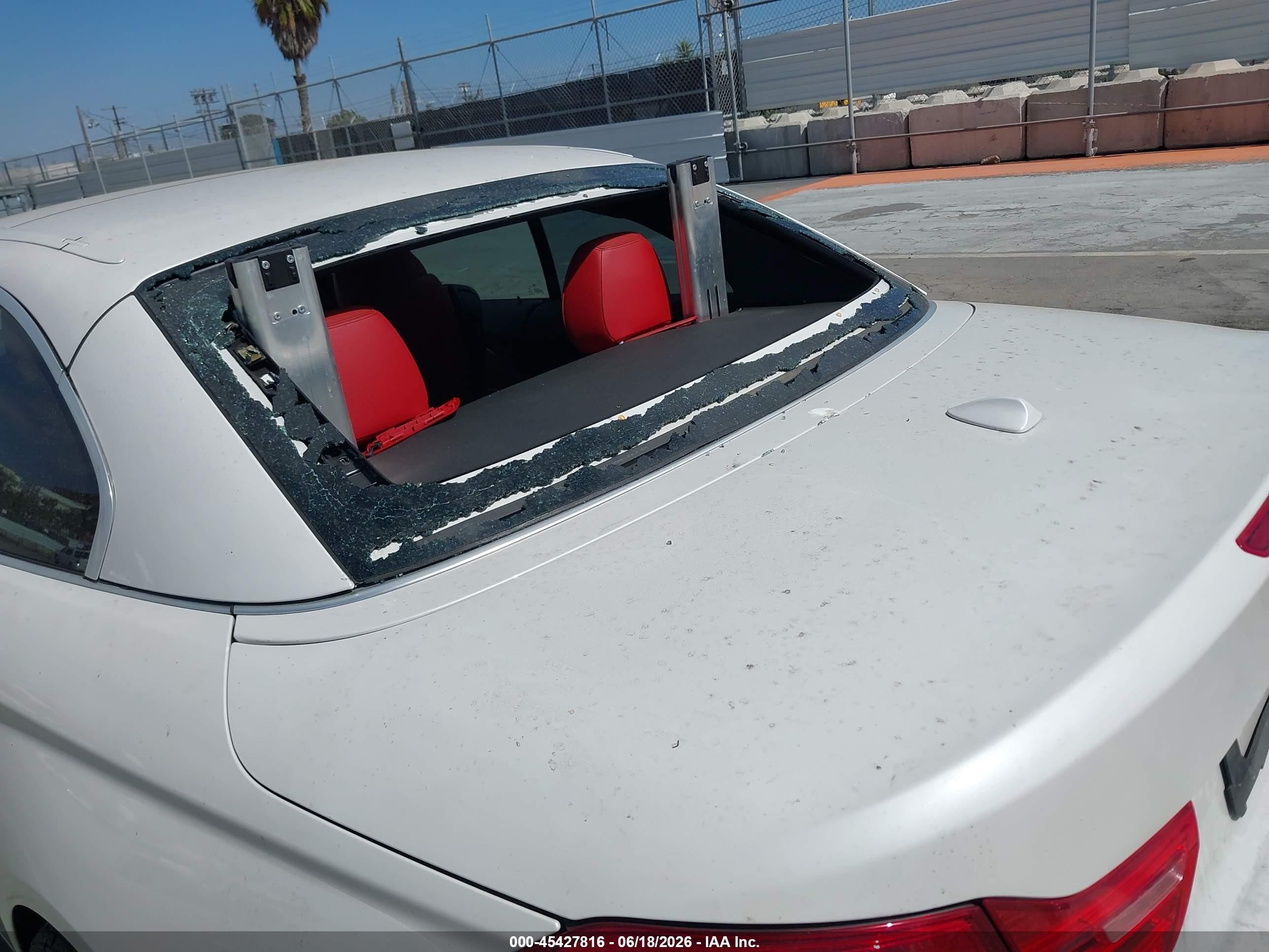 2015 Bmw 435i   White vin: WBA3T3C55F5A40728