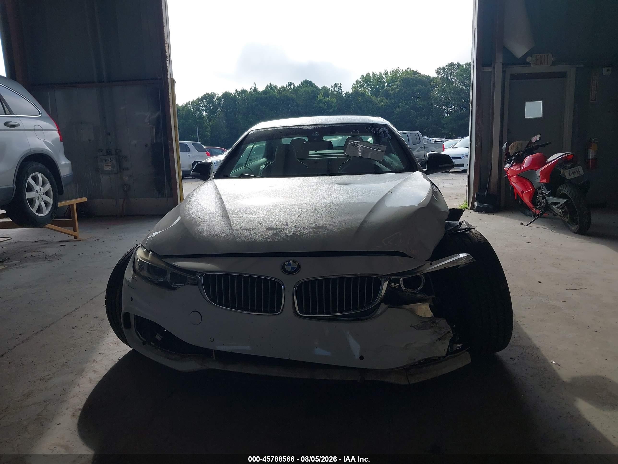 2015 Bmw 435i   White vin: WBA3T3C55F5A40907