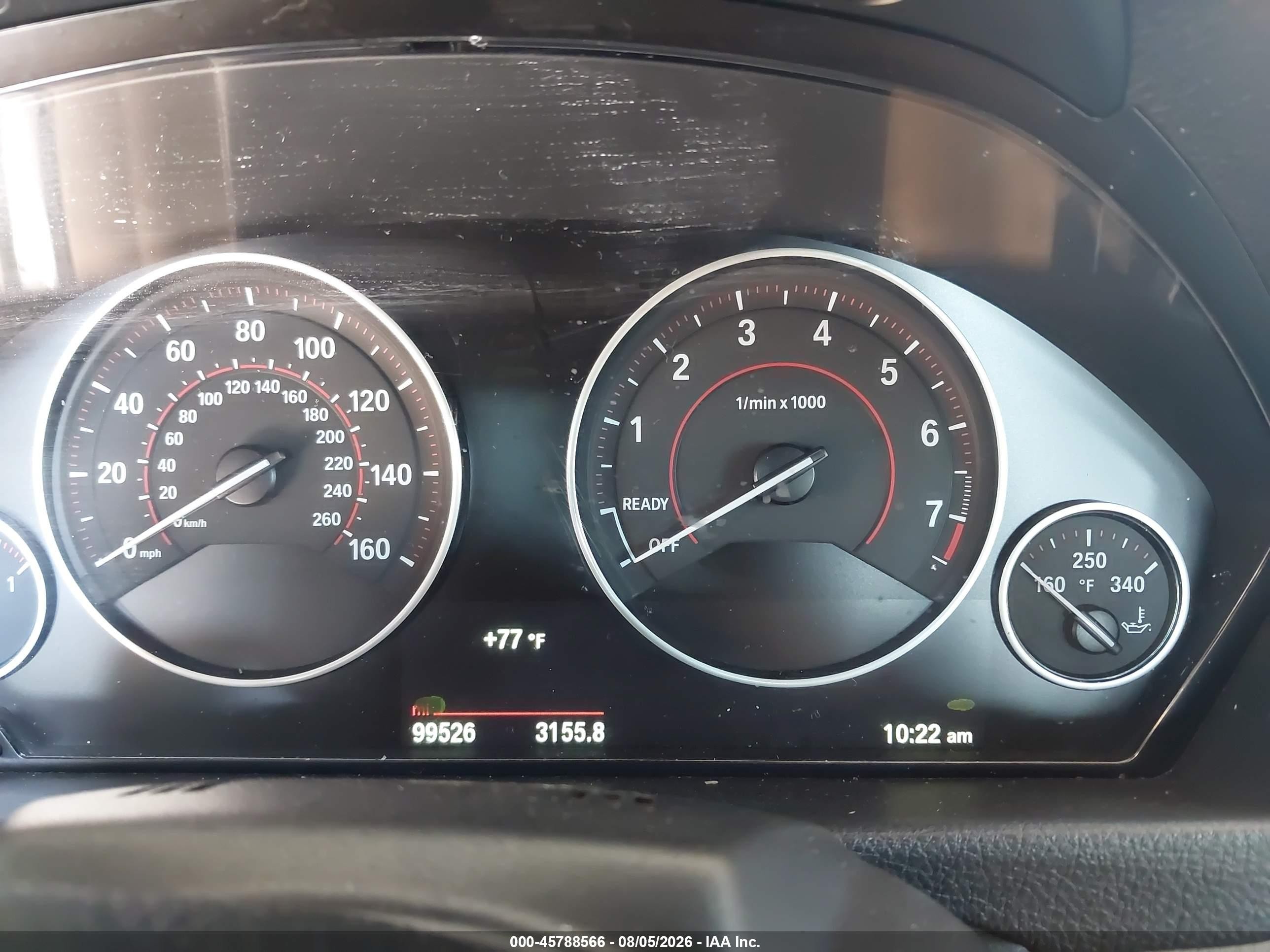 2015 Bmw 435i   White vin: WBA3T3C55F5A40907
